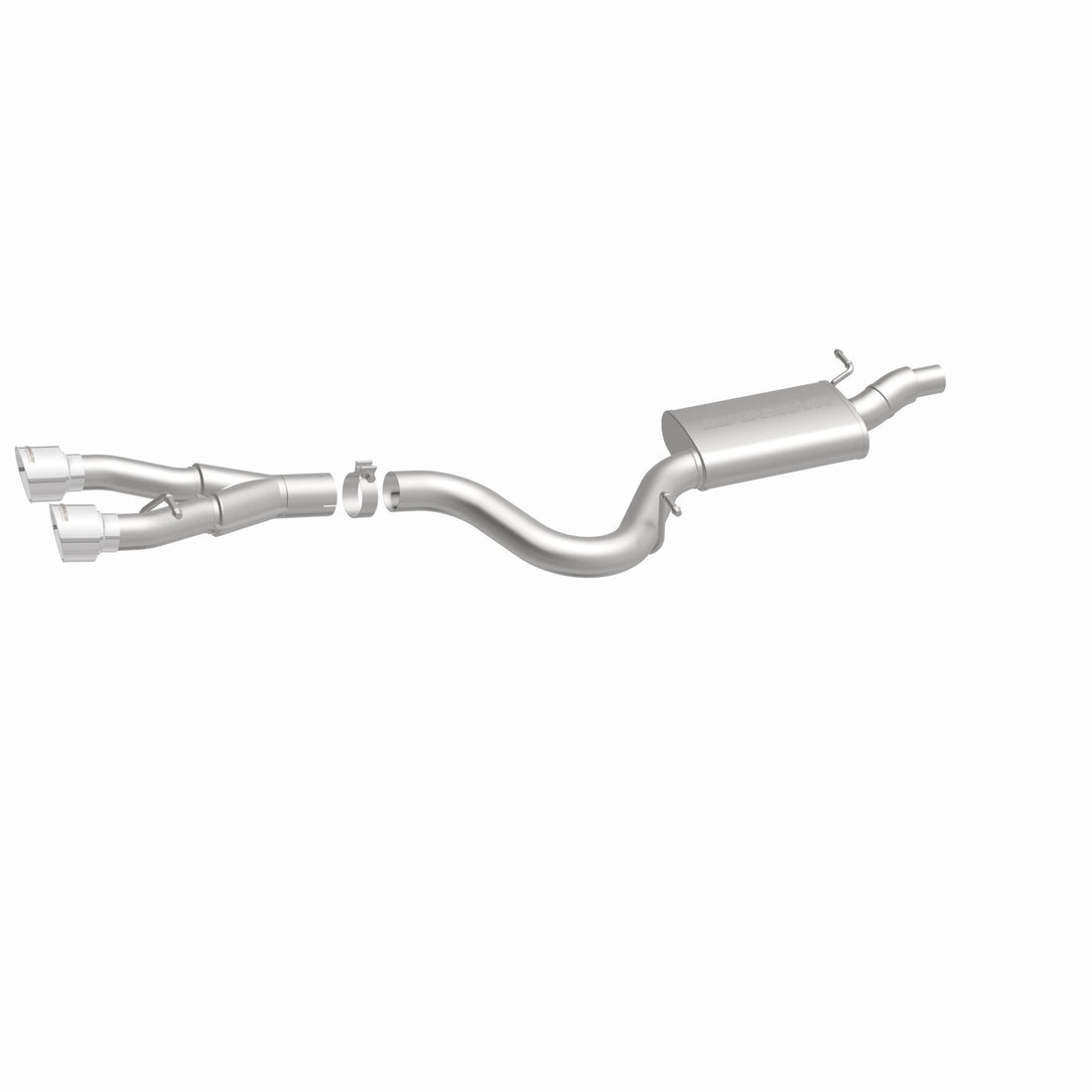 MagnaFlow Exhaust Products 15156 - Touring Series Polished Cat-Back System 5