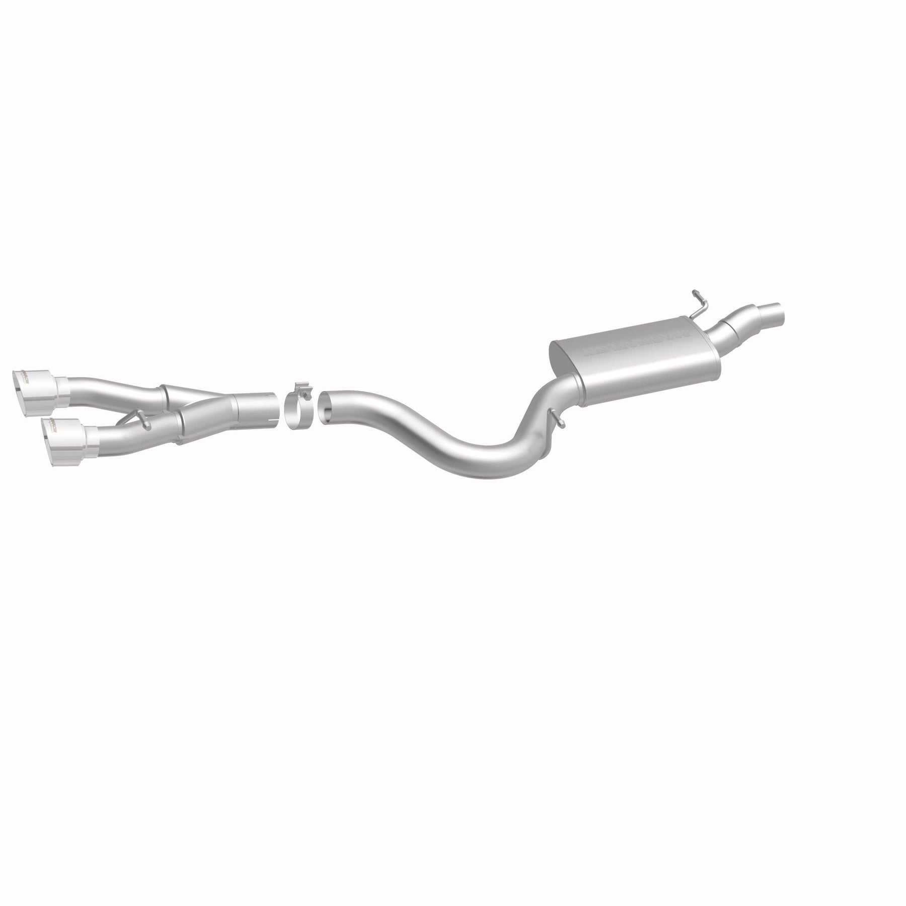 MagnaFlow Exhaust Products 15156 - Touring Series Polished Cat-Back System 5