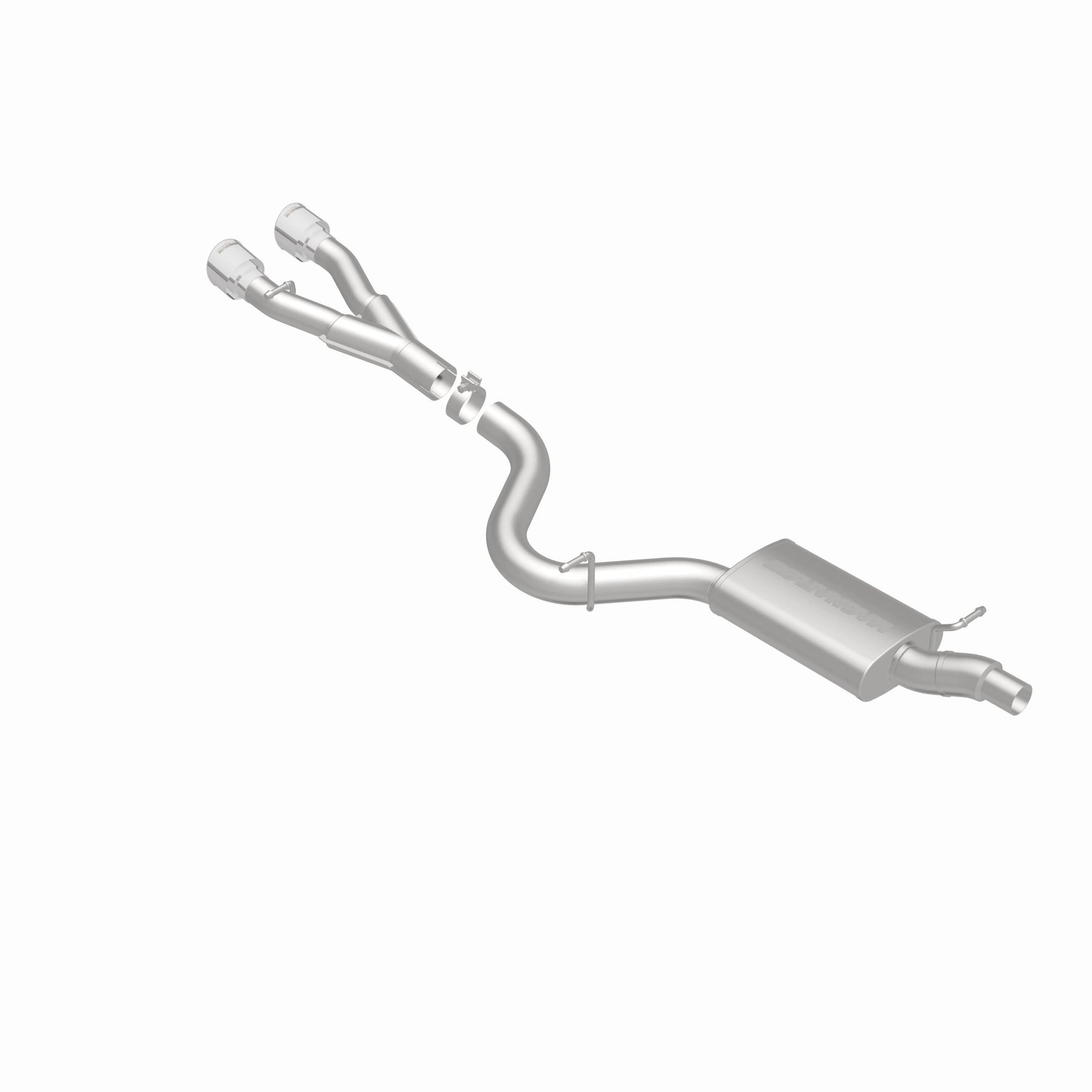 MagnaFlow Exhaust Products 15156 - Touring Series Polished Cat-Back System