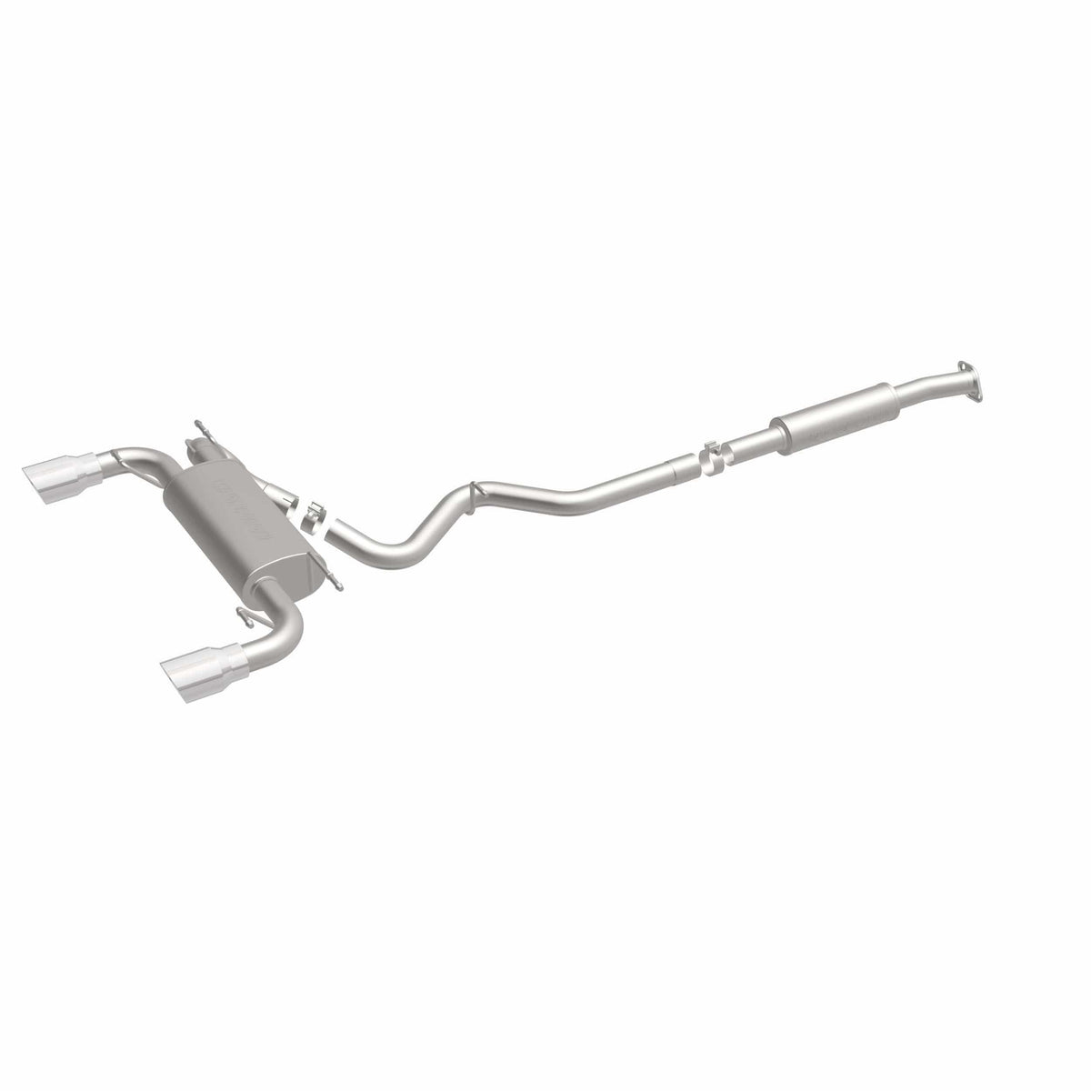 MagnaFlow Exhaust Products Exhaust MagnaFlow Exhaust Products 15157 - Street Series Polished Cat-Back System