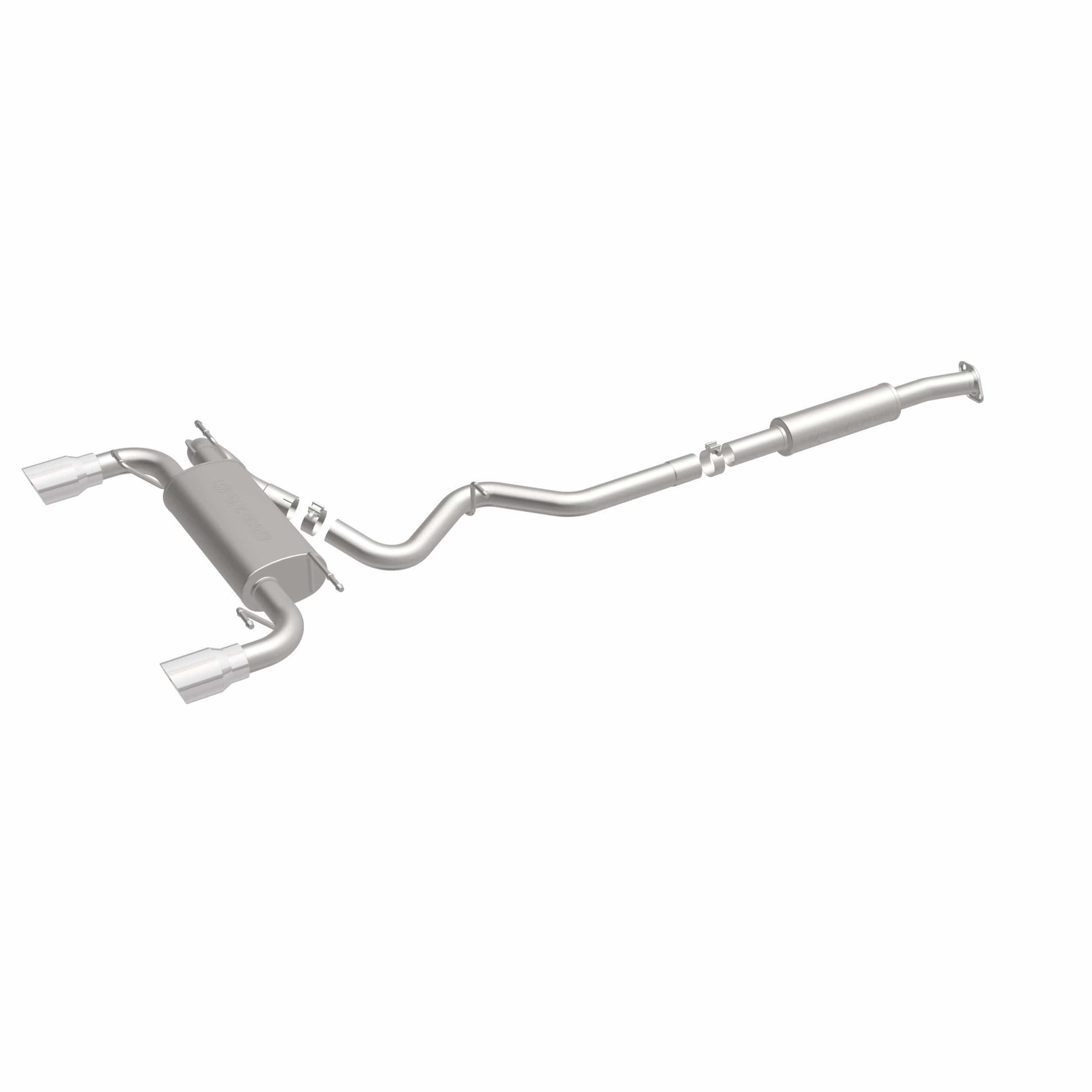 MagnaFlow Exhaust Products Exhaust MagnaFlow Exhaust Products 15157 - Street Series Polished Cat-Back System