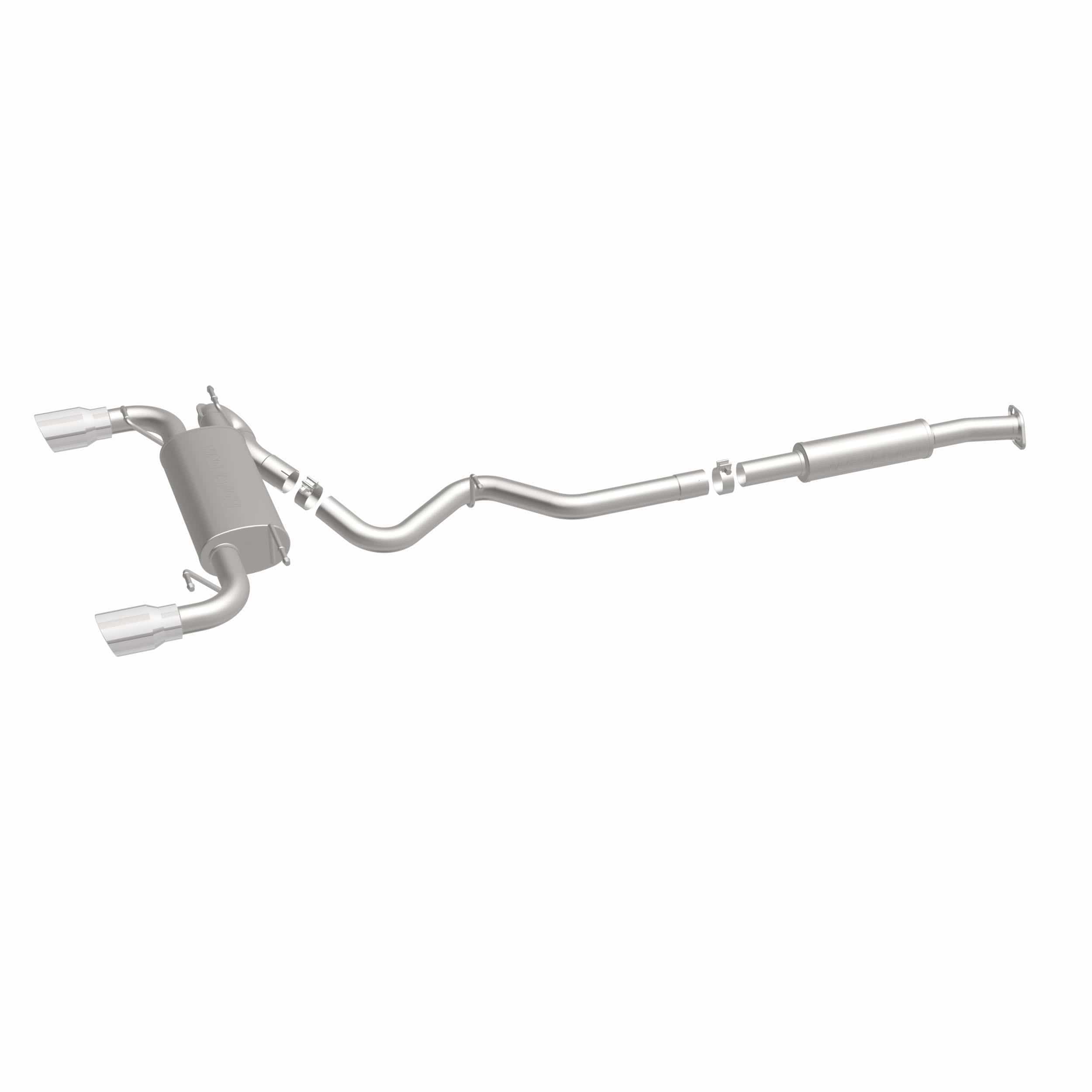 MagnaFlow Exhaust Products Exhaust MagnaFlow Exhaust Products 15157 - Street Series Polished Cat-Back System