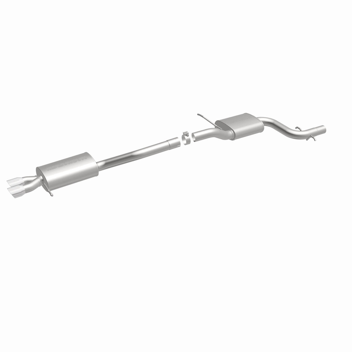 MagnaFlow Exhaust Products 15158 - Touring Series Polished Cat-Back System 5