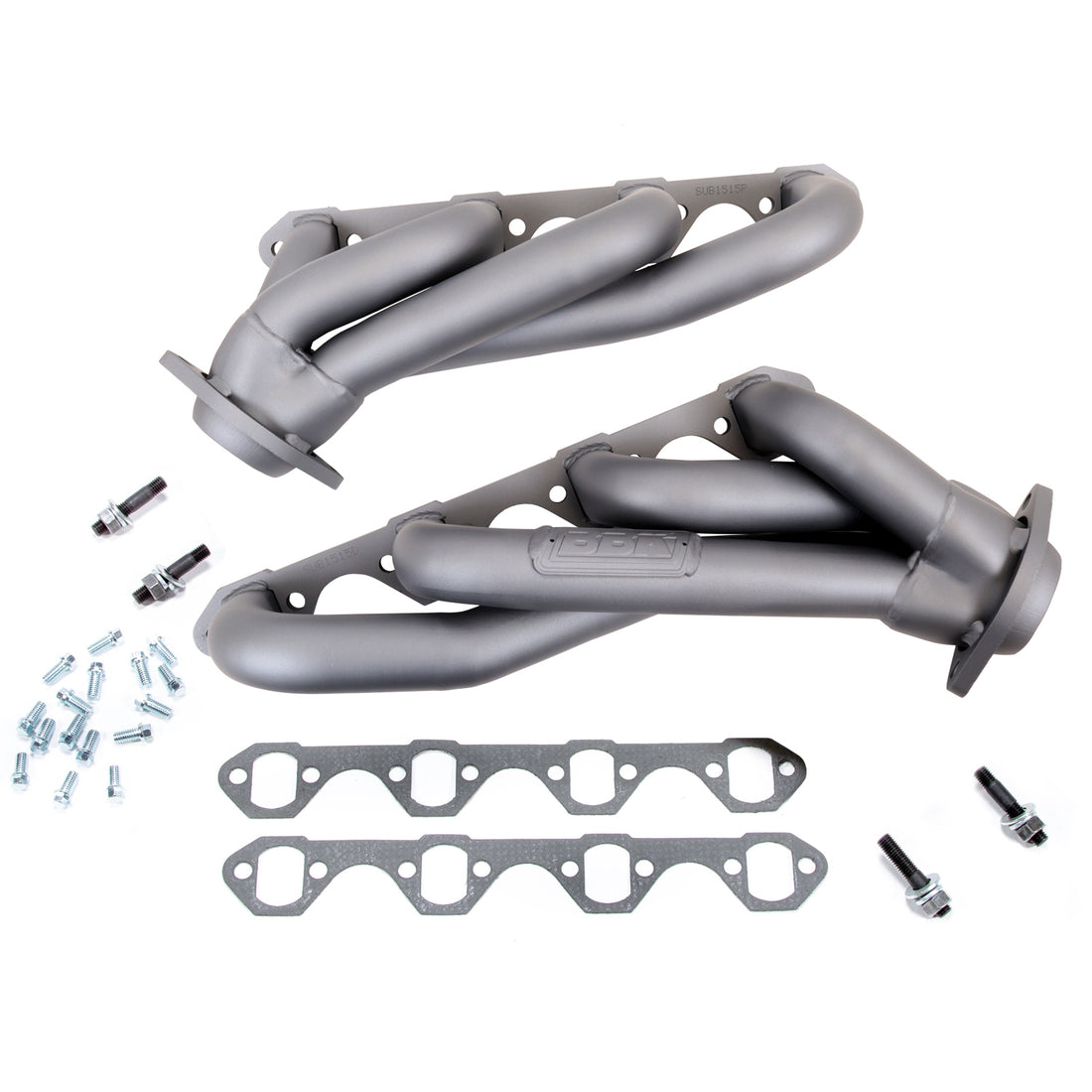 BBK Performance Parts 1515 - 1986-1993 MUSTANG 5.0 1-5/8 SHORTY HEADERS (Titanium Ceramic) 1