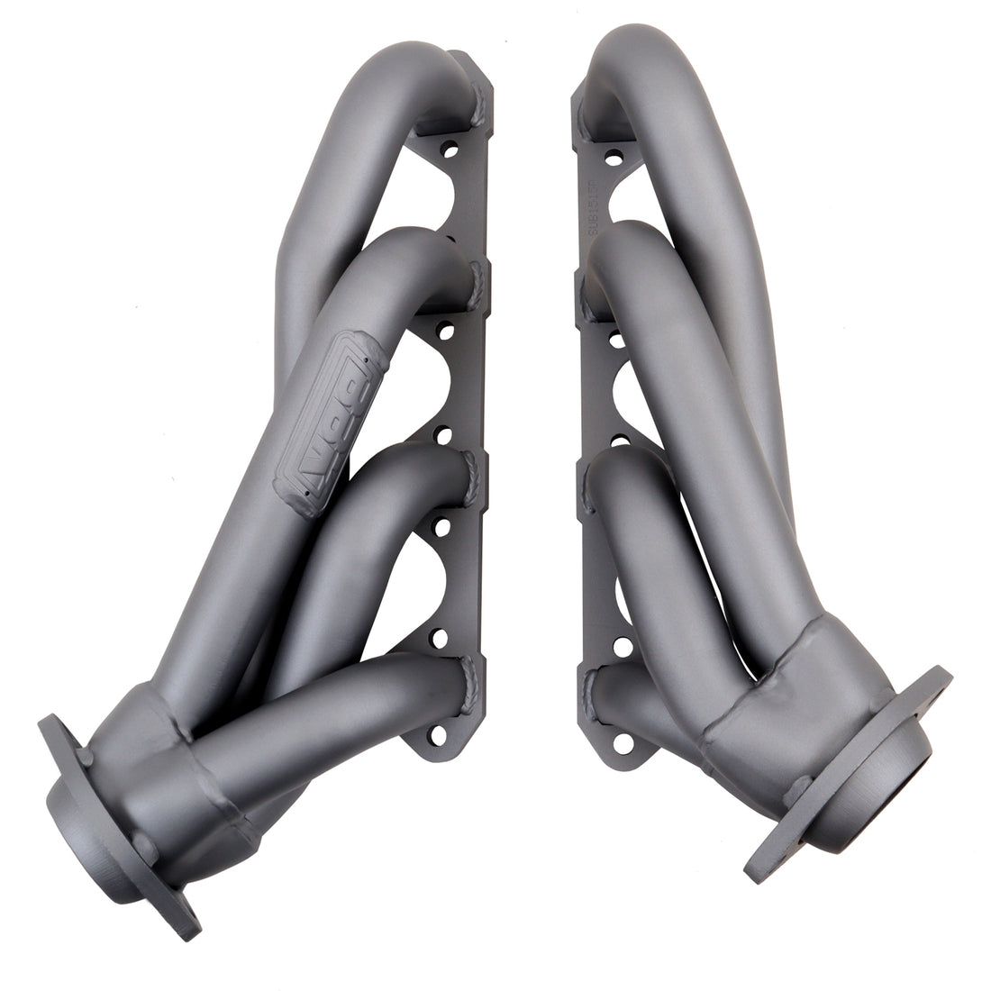 BBK Performance Parts 1515 - 1986-1993 MUSTANG 5.0 1-5/8 SHORTY HEADERS (Titanium Ceramic) 3
