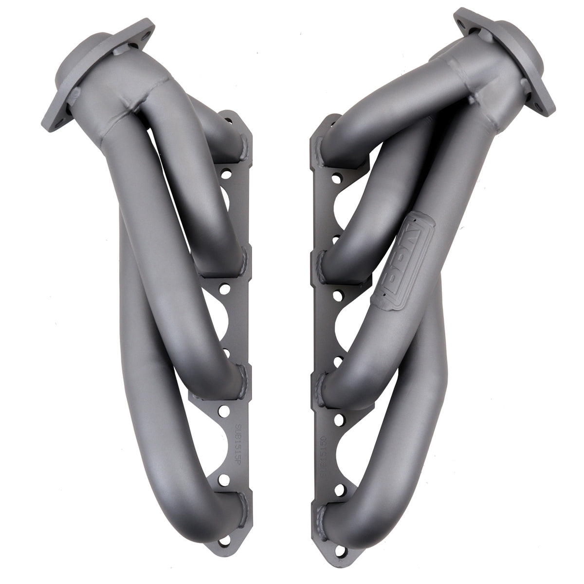 BBK Performance Parts 1515 - 1986-1993 MUSTANG 5.0 1-5/8 SHORTY HEADERS (Titanium Ceramic) 4