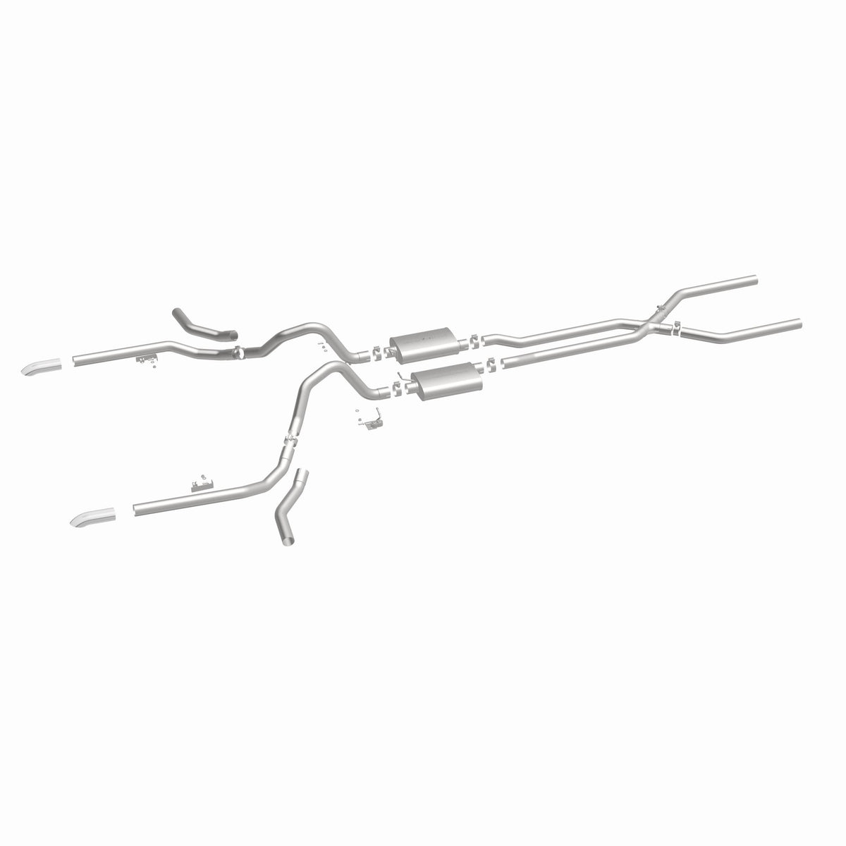 MagnaFlow Exhaust Products 15165 - Street Series Polished System 1