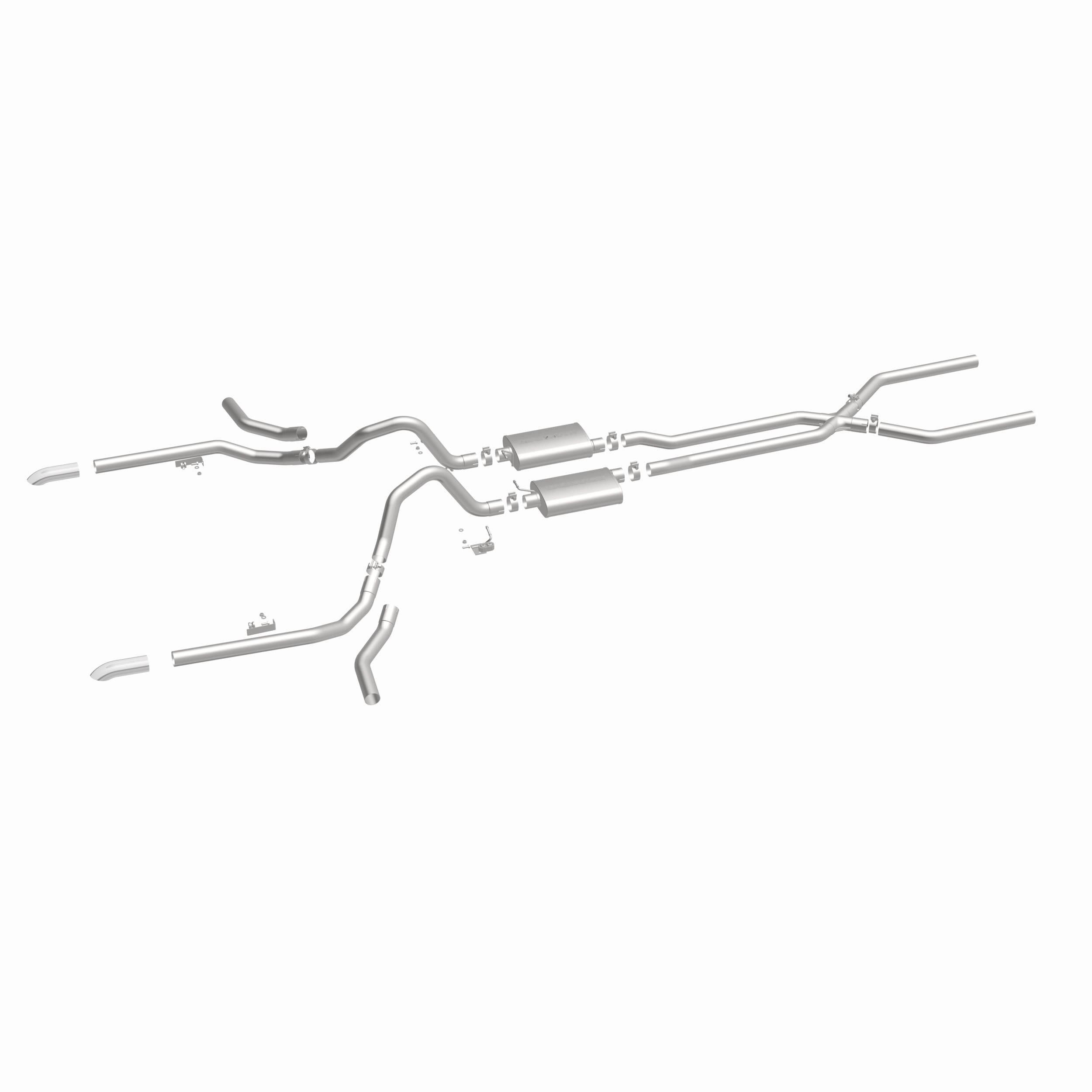 MagnaFlow Exhaust Products 15165 - Street Series Polished System 1