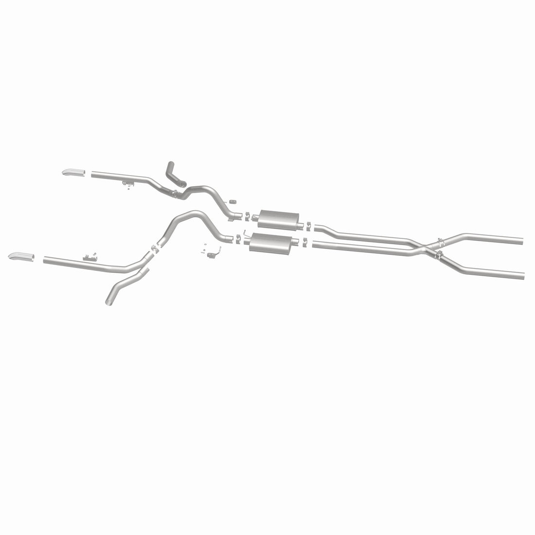 MagnaFlow Exhaust Products 15165 - Street Series Polished System 3