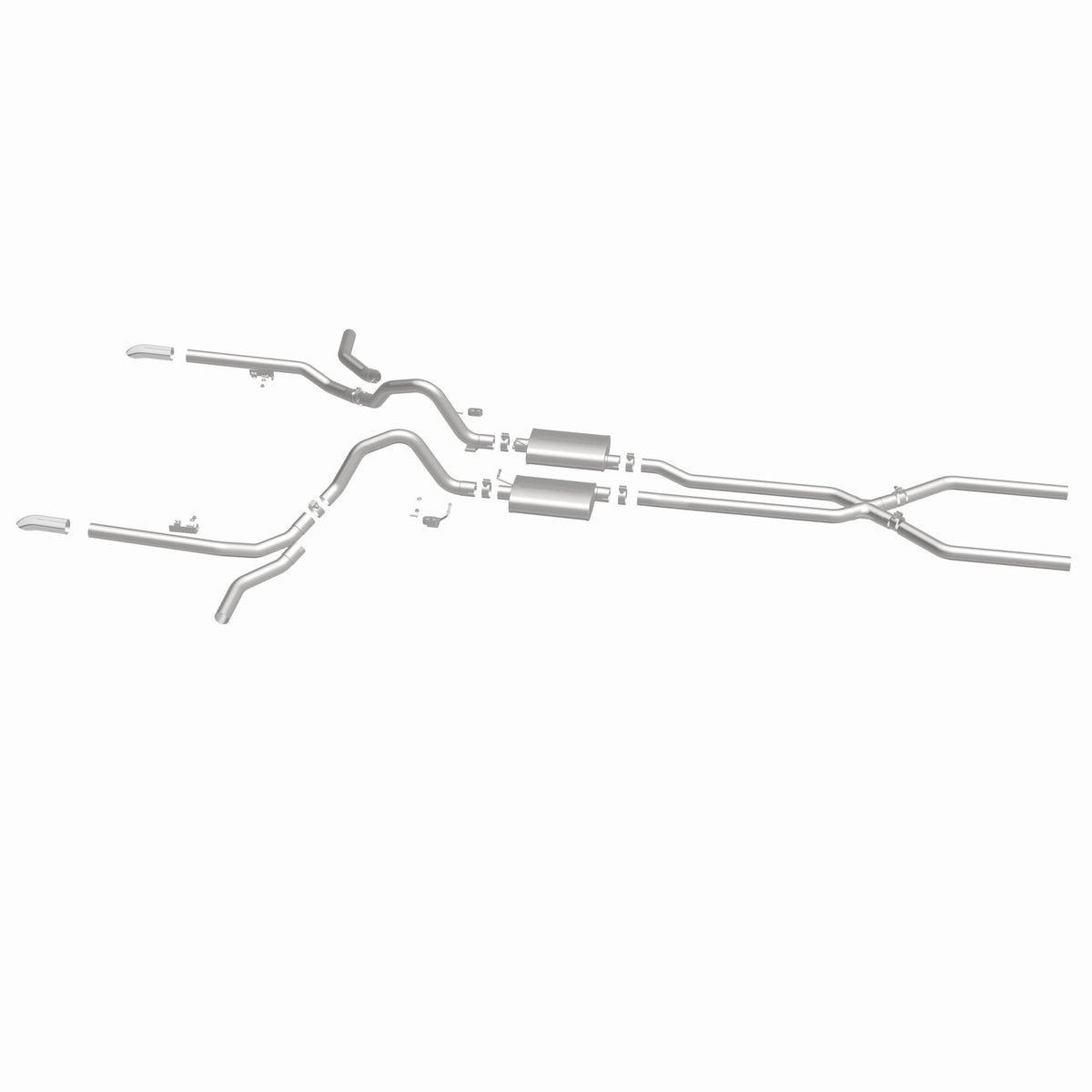 MagnaFlow Exhaust Products 15165 - Street Series Polished System 3
