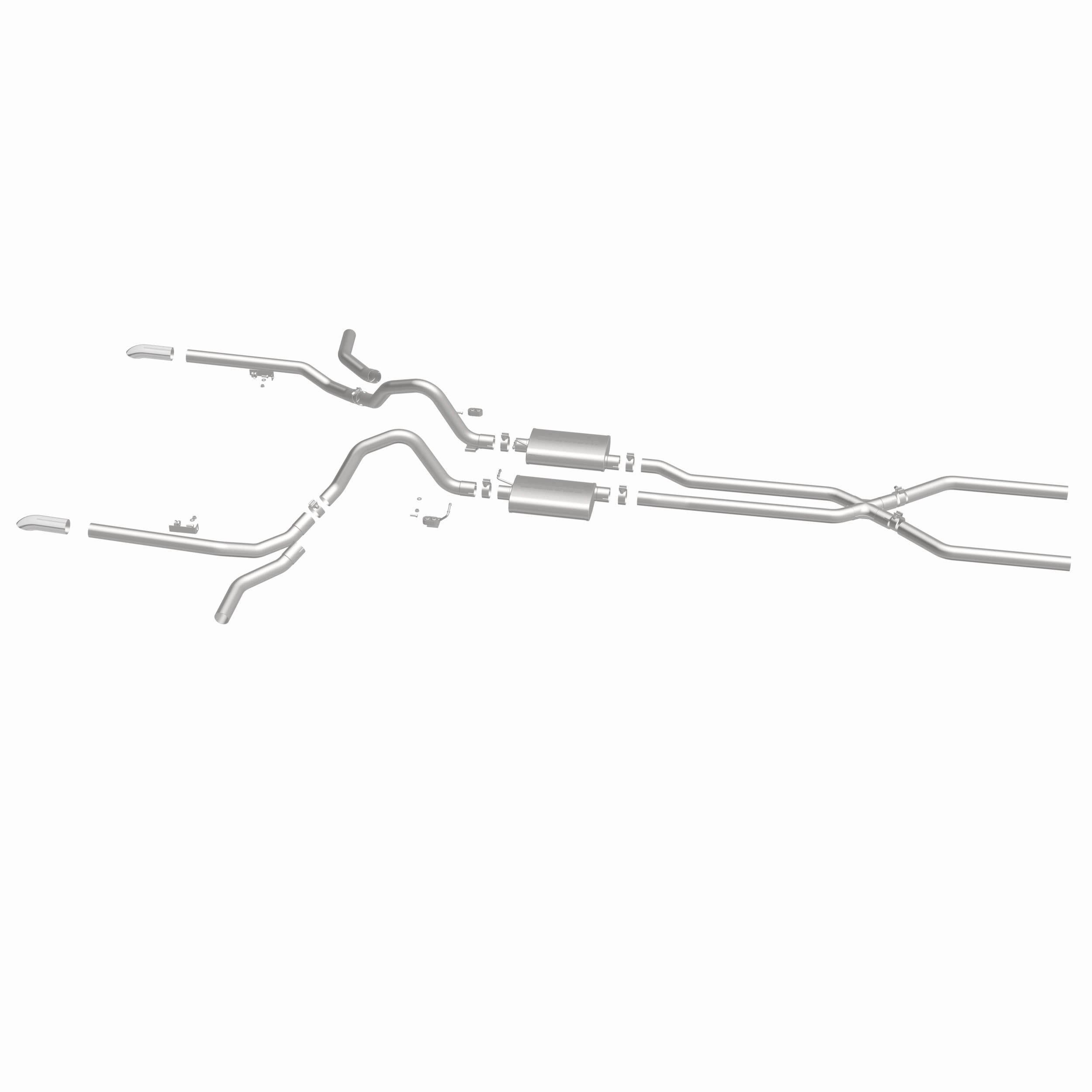 MagnaFlow Exhaust Products 15165 - Street Series Polished System 3