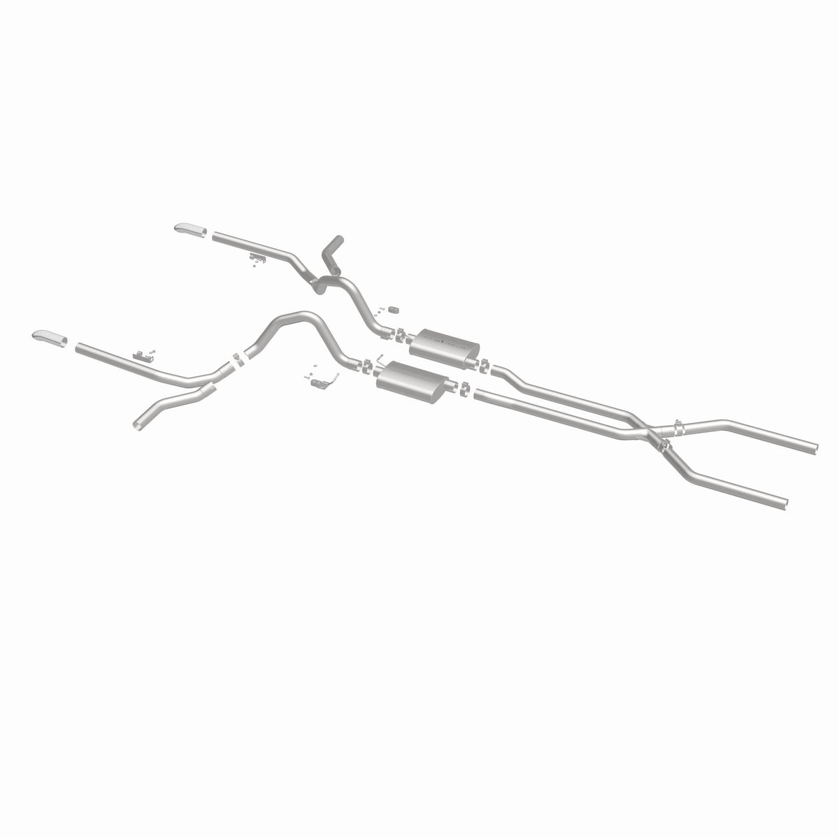 MagnaFlow Exhaust Products 15165 - Street Series Polished System 4