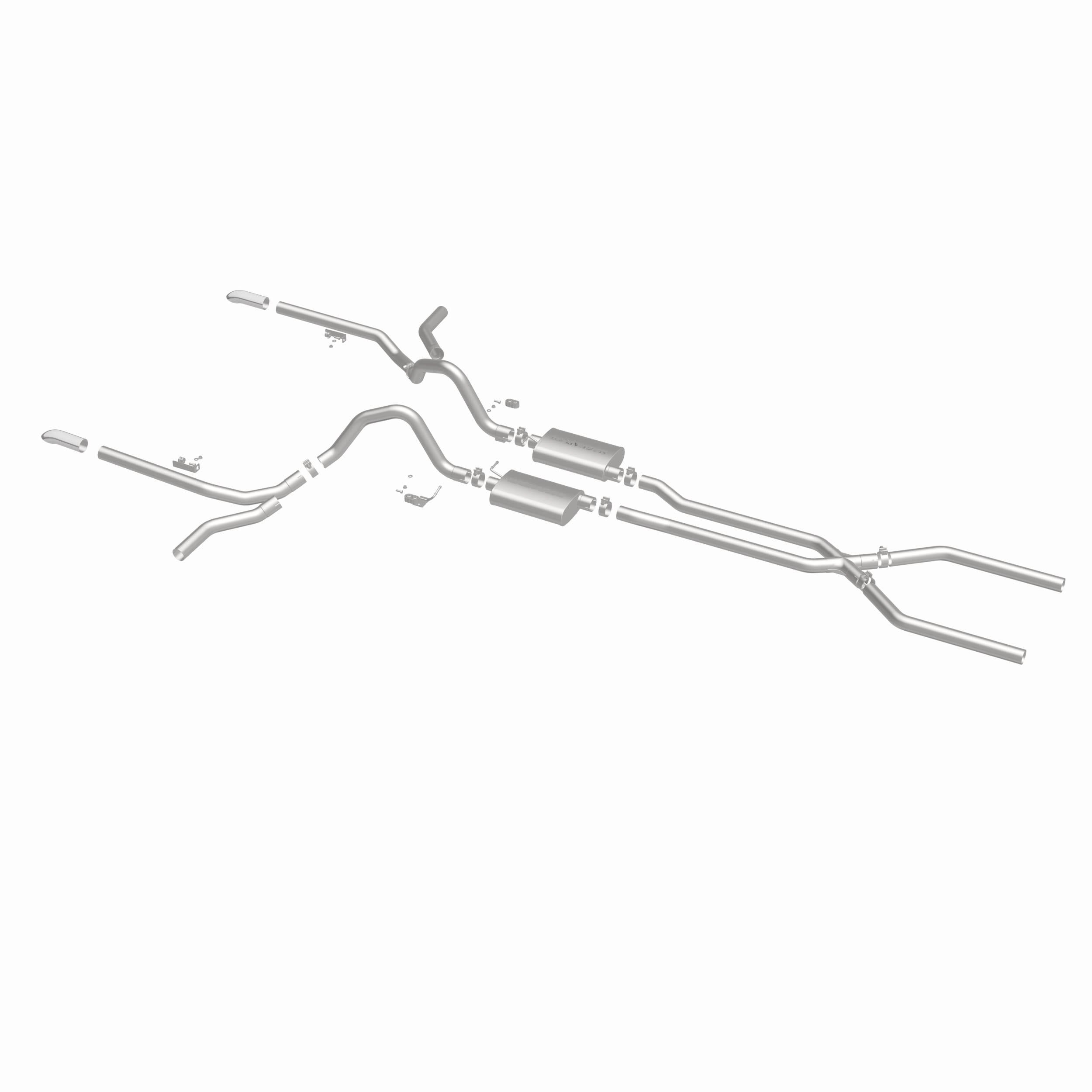MagnaFlow Exhaust Products 15165 - Street Series Polished System 4