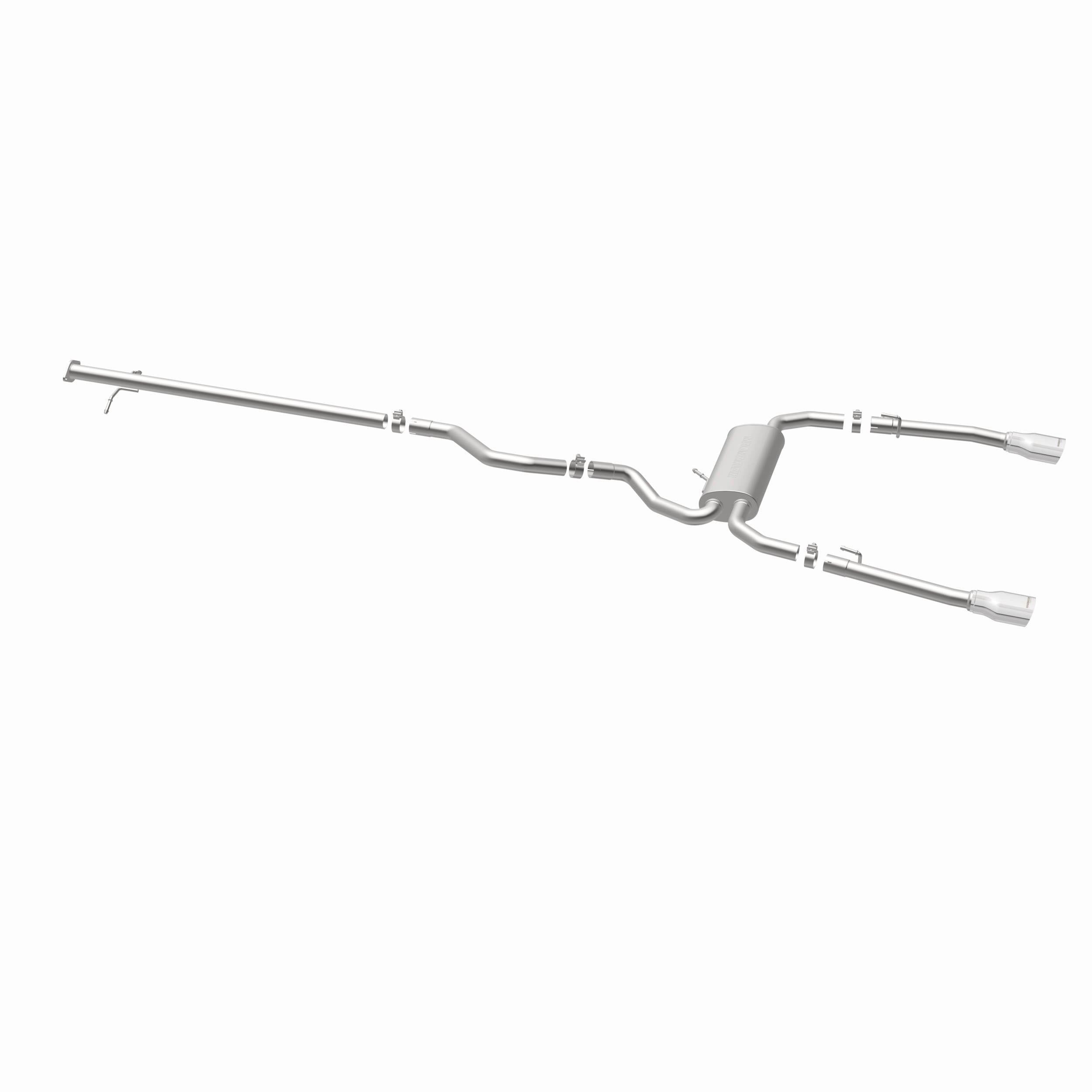 MagnaFlow Exhaust Products 15181 - Street Series Polished Cat-Back System 2