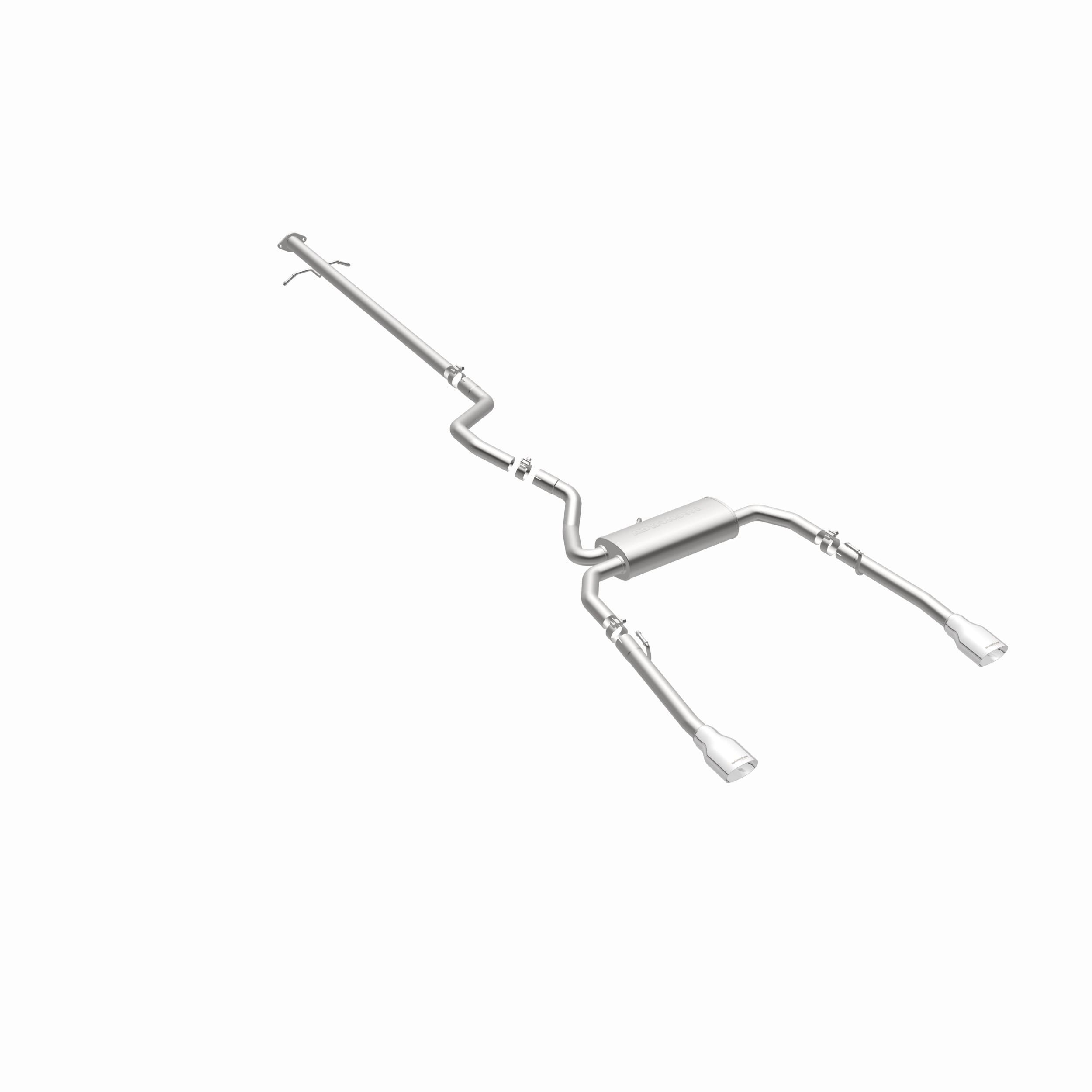 MagnaFlow Exhaust Products 15181 - Street Series Polished Cat-Back System 4