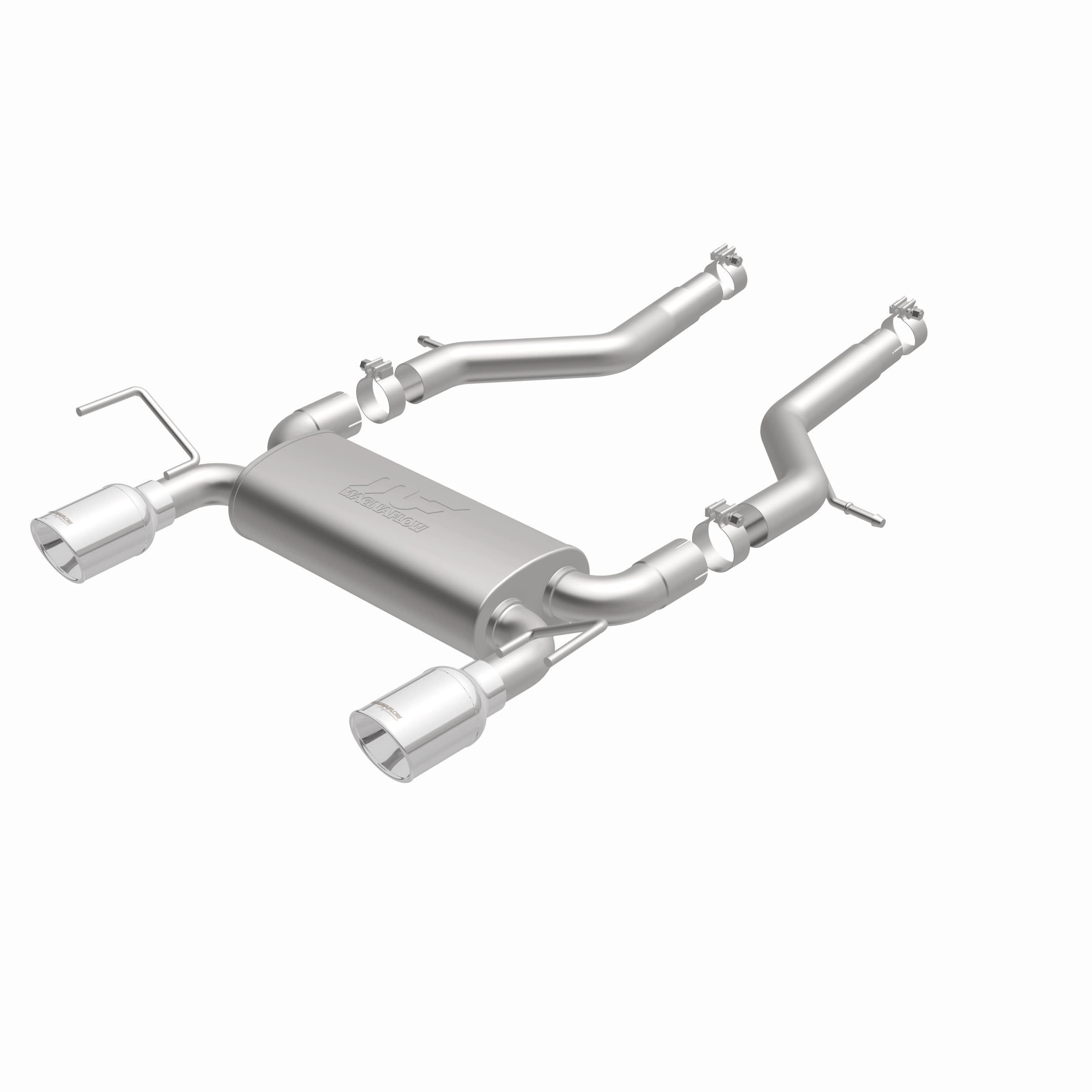 MagnaFlow Exhaust Products 15196 - Street Series Polished Axle Back System 2
