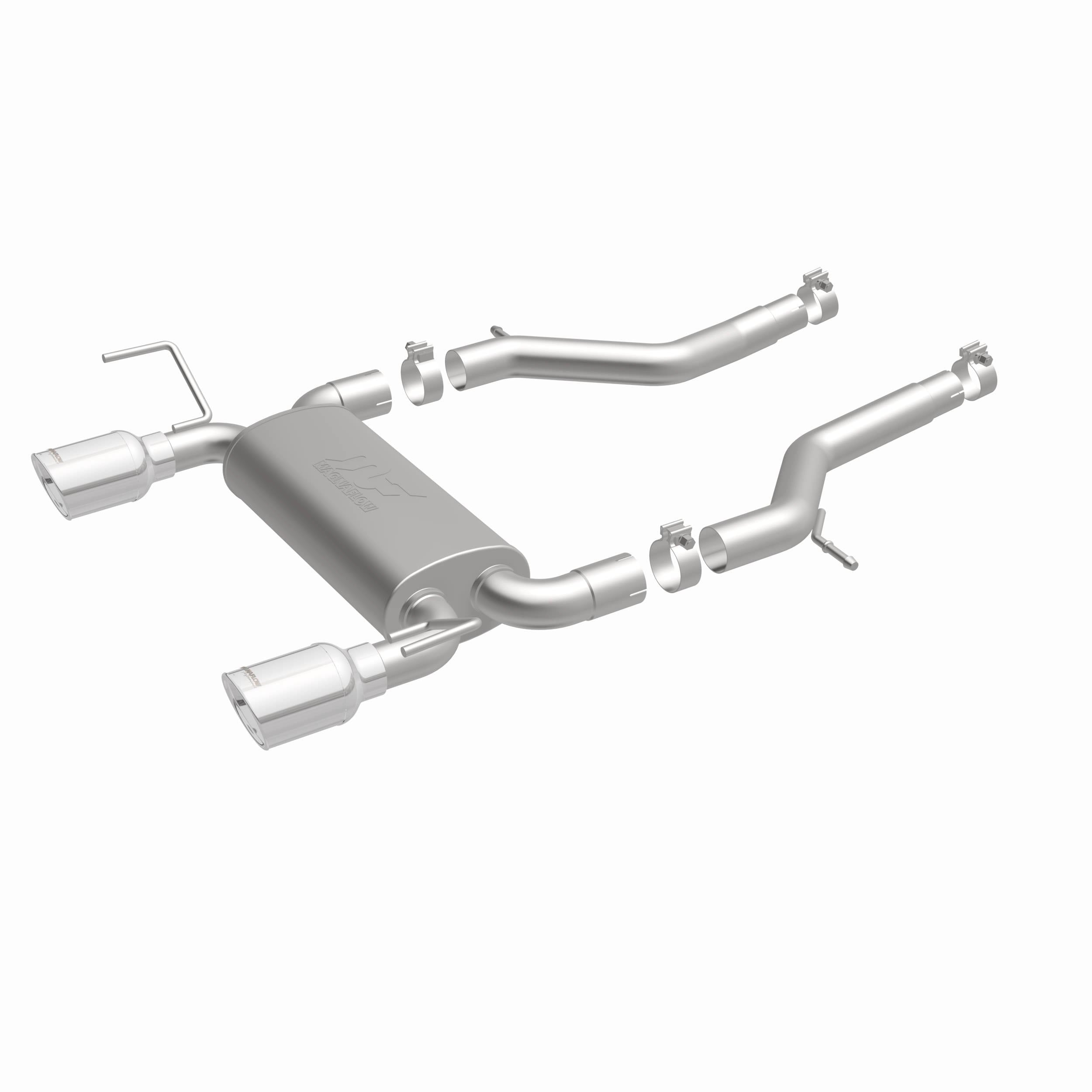 MagnaFlow Exhaust Products 15196 - Street Series Polished Axle Back System 5