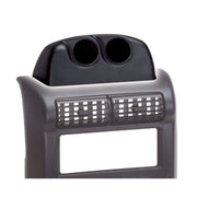 AutoMeter 15219 - GAUGE MOUNT, DASH TOP, DUAL, 2 1/16", JEEP WRANGLER, 97-06 TJ 1