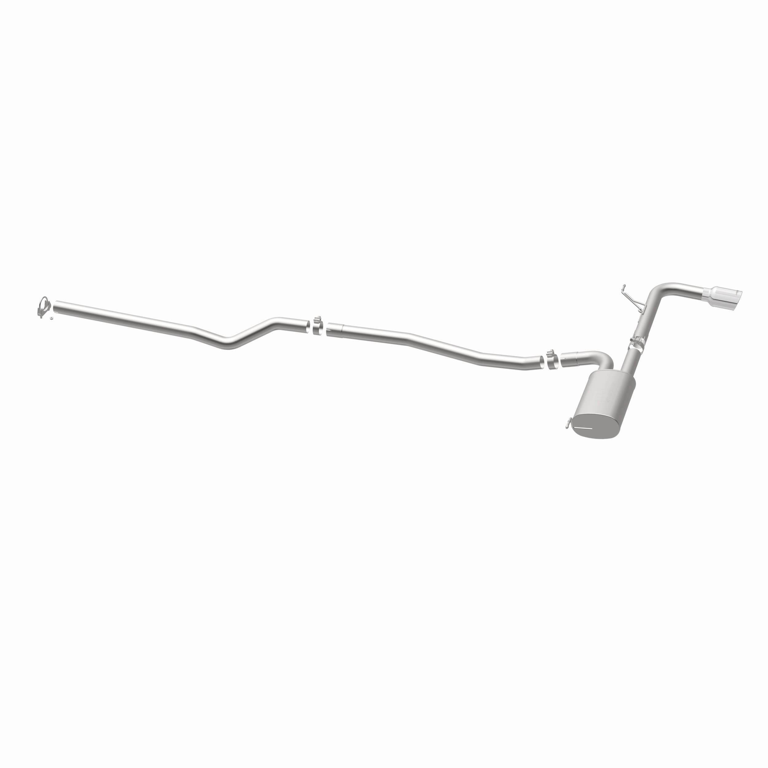 MagnaFlow Exhaust Products 15229 - Street Series Polished Cat-Back System 1