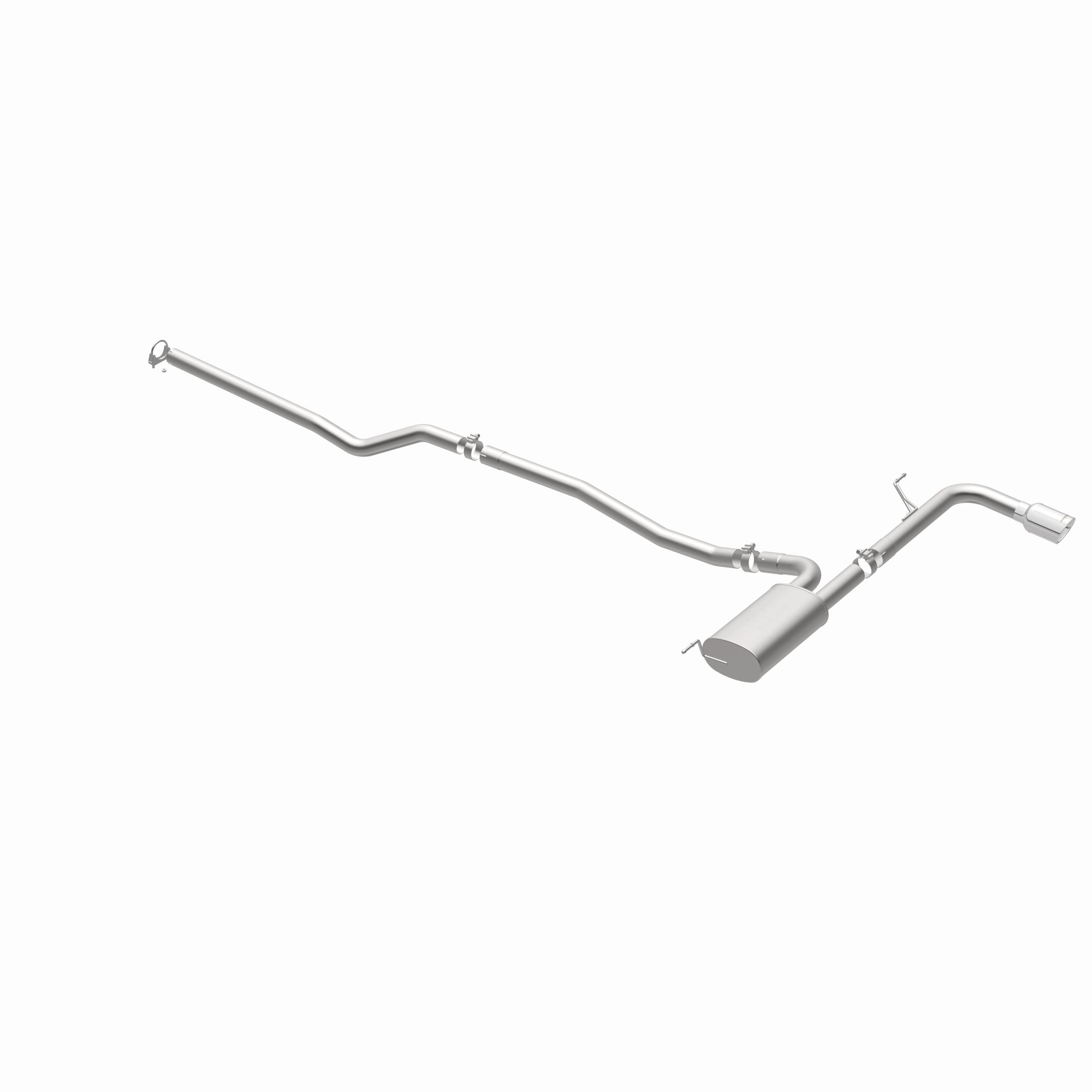 MagnaFlow Exhaust Products 15229 - Street Series Polished Cat-Back System 2