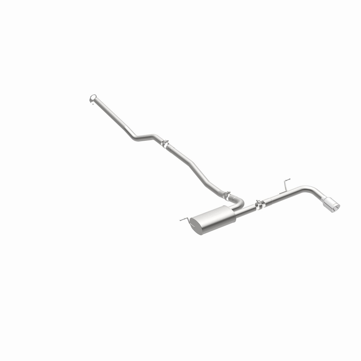 MagnaFlow Exhaust Products 15229 - Street Series Polished Cat-Back System 3