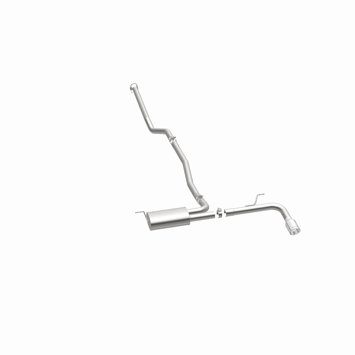 MagnaFlow Exhaust Products 15229 - Street Series Polished Cat-Back System 4