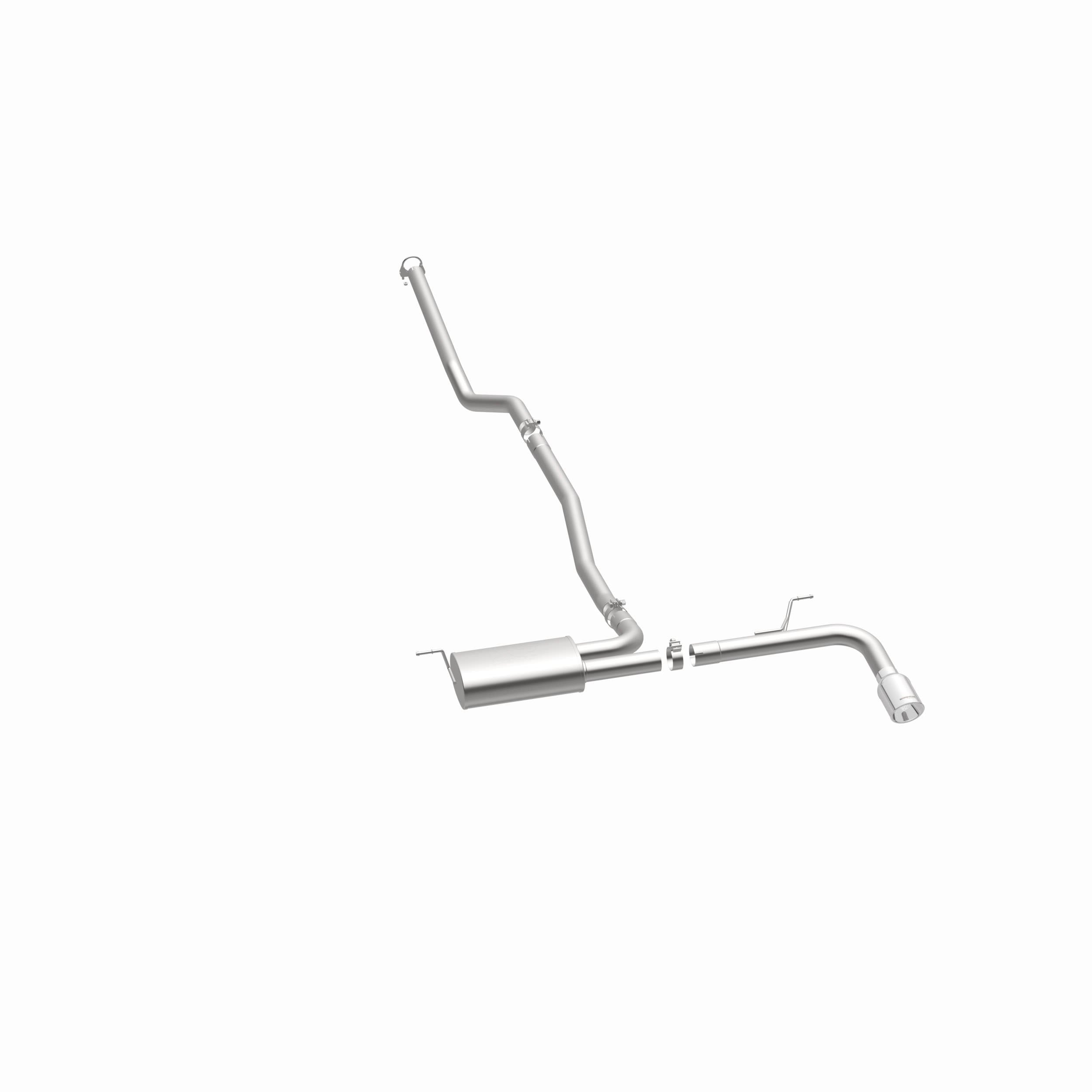 MagnaFlow Exhaust Products 15229 - Street Series Polished Cat-Back System 4