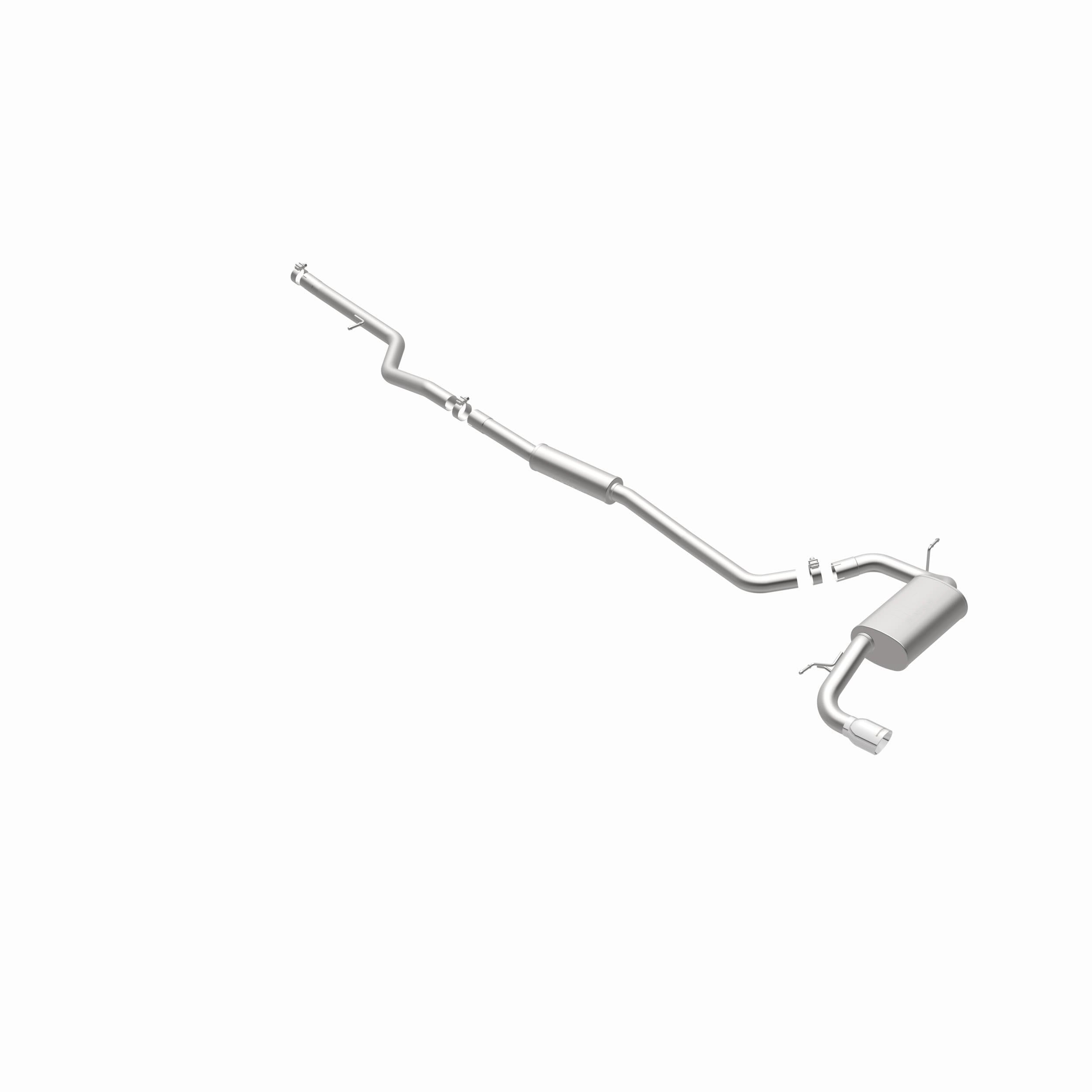 MagnaFlow Exhaust Products 15235 - Touring Series Polished Cat-Back System 3