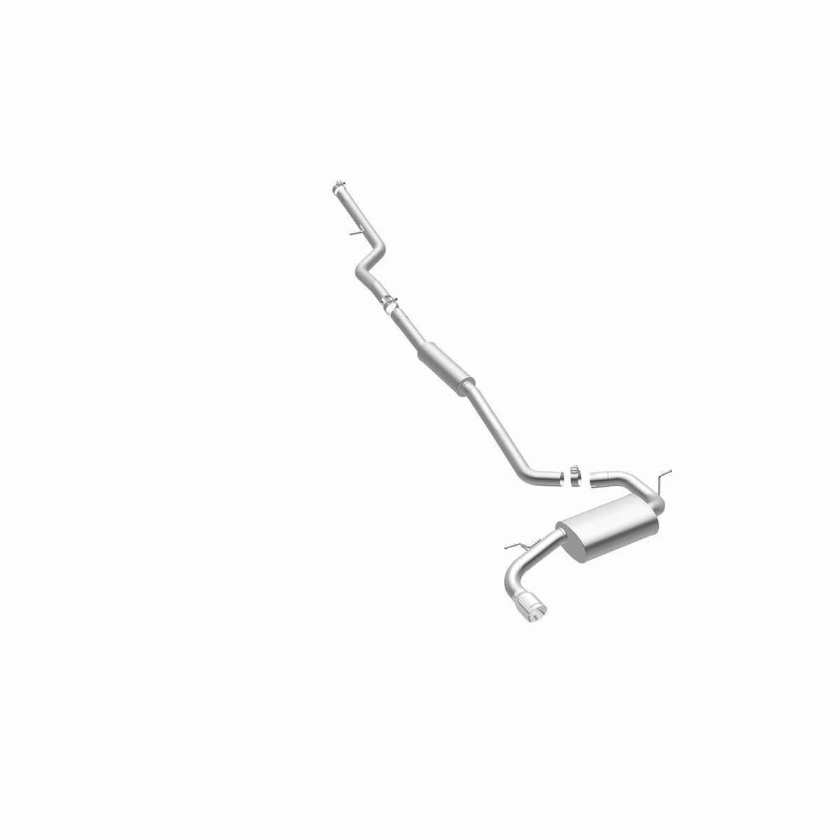MagnaFlow Exhaust Products 15235 - Touring Series Polished Cat-Back System 4