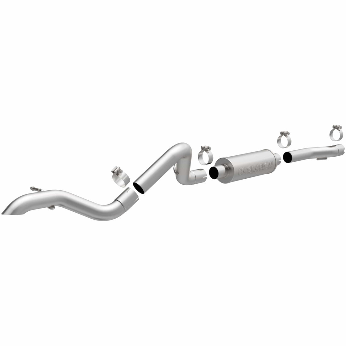 MagnaFlow Exhaust Products Exhaust MagnaFlow Exhaust Products 15238 - Rock Crawler Series Cat-Back System