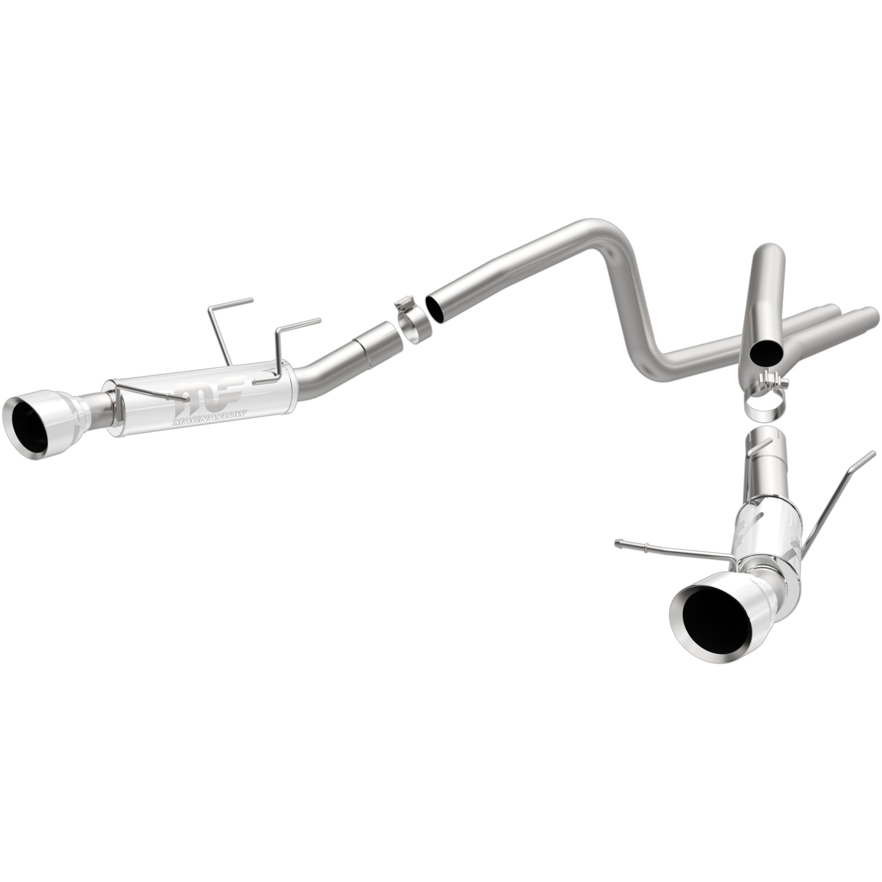 MagnaFlow Exhaust Products 15245 - Competition Series Stainless 2.5 in Cat-Back 3