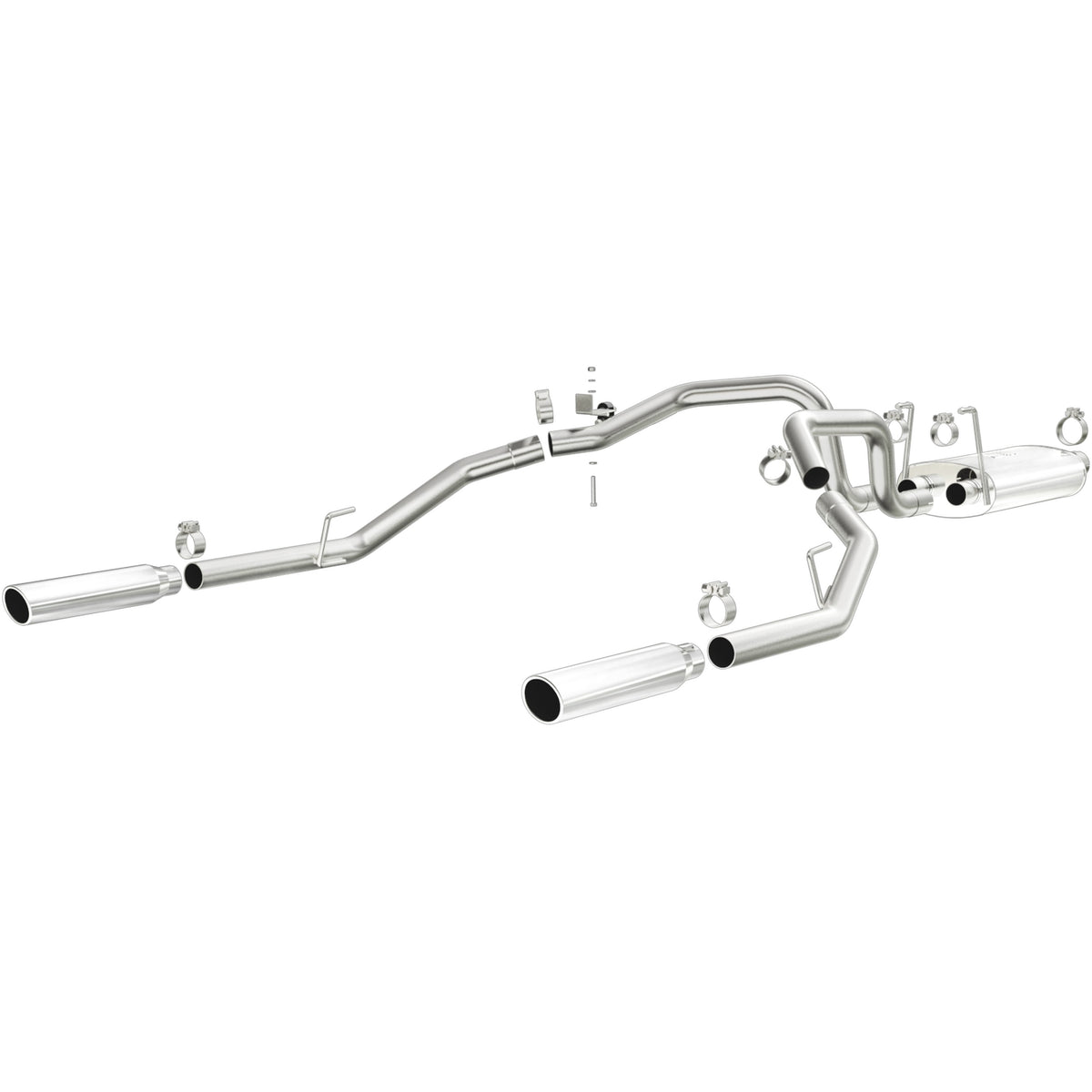 MagnaFlow Exhaust Products 15249 - Street Series Polished Cat-Back System 4