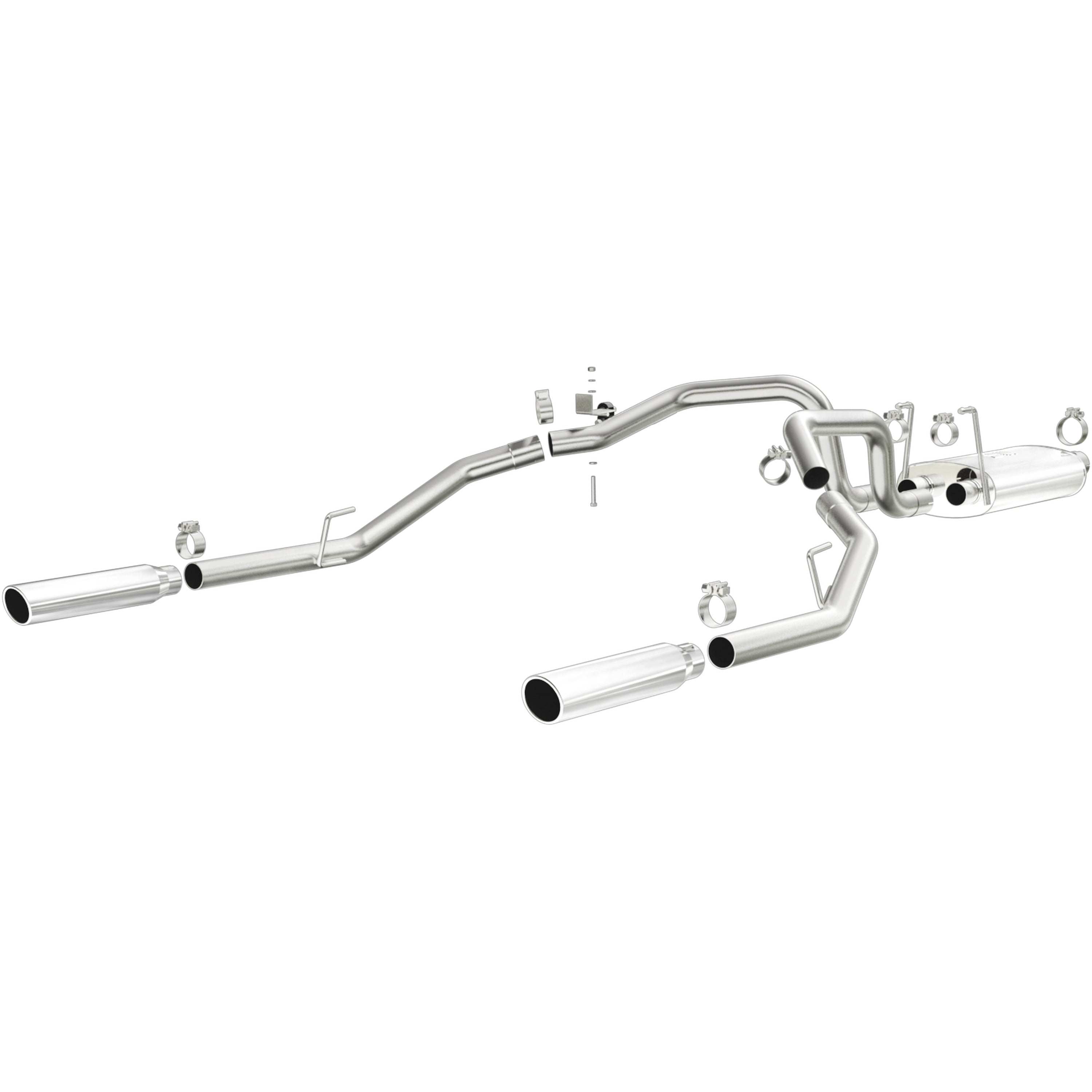 MagnaFlow Exhaust Products 15249 - Street Series Polished Cat-Back System 4