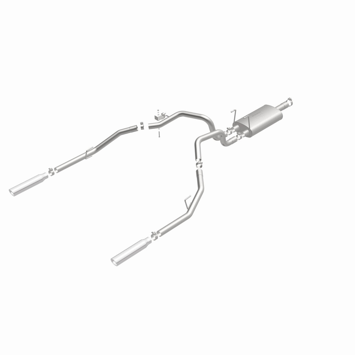 MagnaFlow Exhaust Products 15249 - Street Series Polished Cat-Back System 5
