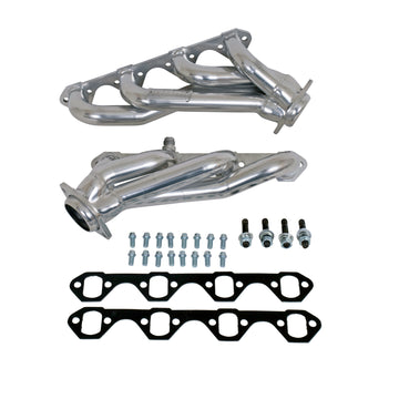 BBK Performance Parts 15250 - 1994-1995 MUSTANG 5.0 1-5/8 SHORTY LENGTH HEADERS (POLISHED SILVER CERAMIC) 1