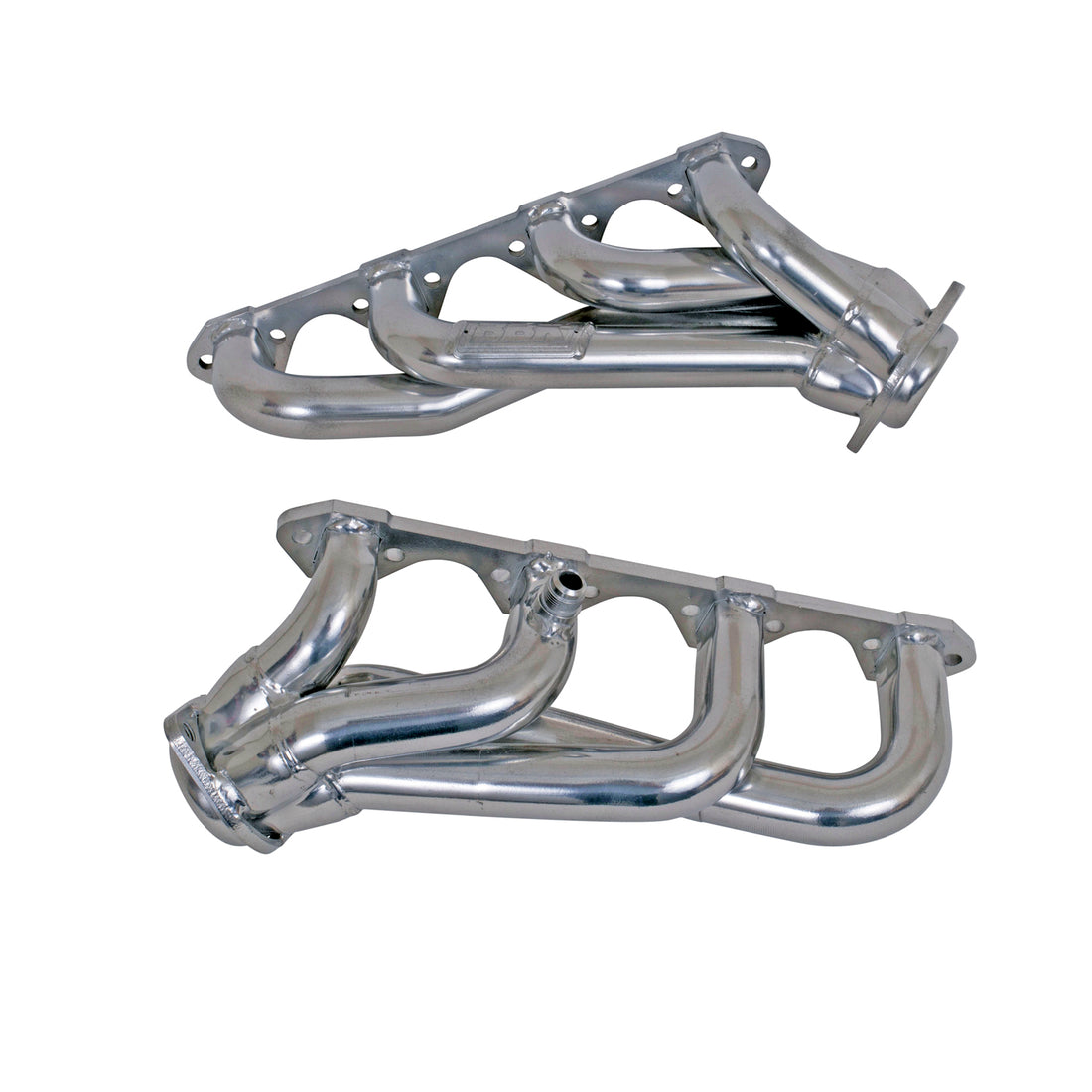 BBK Performance Parts 15250 - 1994-1995 MUSTANG 5.0 1-5/8 SHORTY LENGTH HEADERS (POLISHED SILVER CERAMIC) 2
