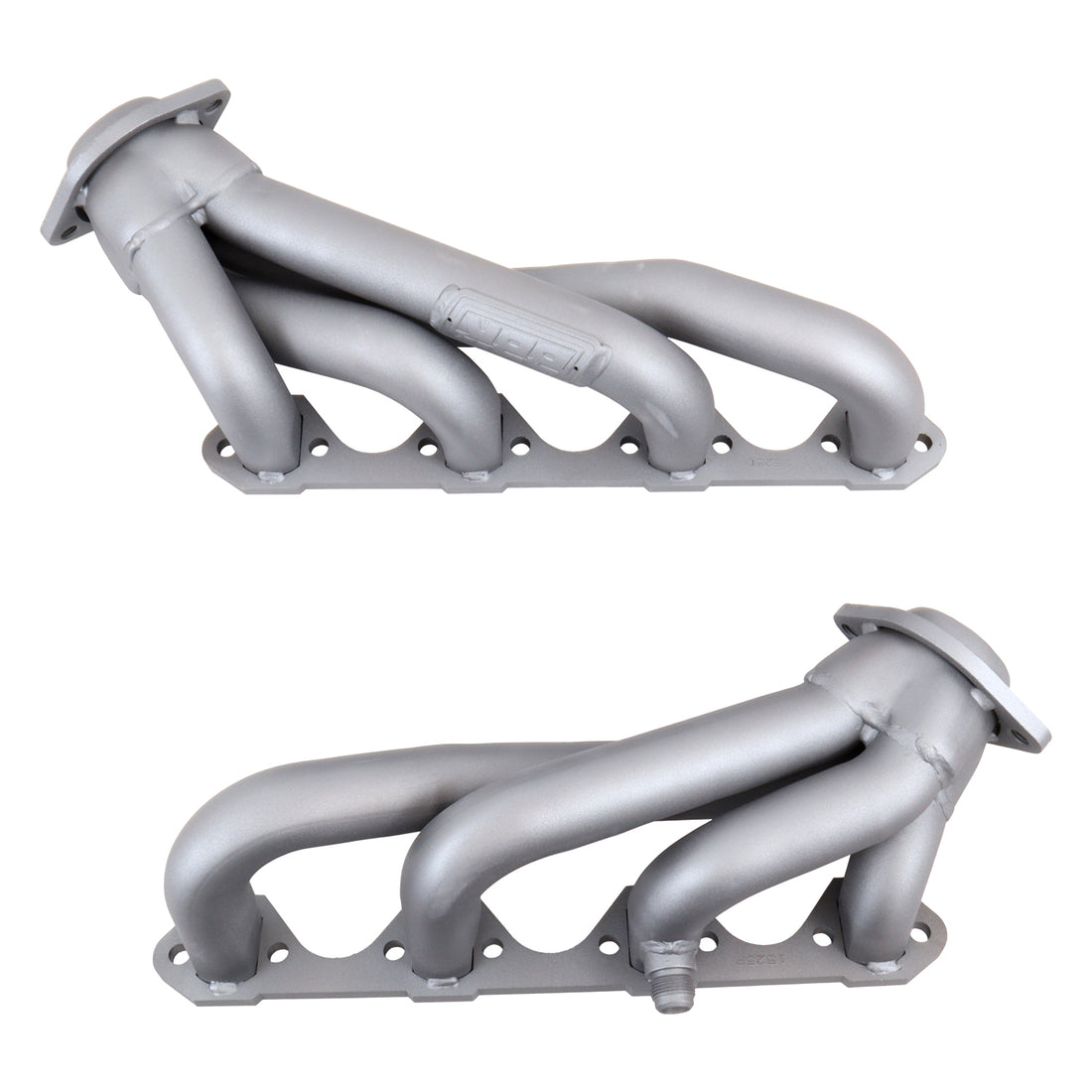 BBK Performance Parts 1525 - 1994-1995 MUSTANG 5.0 1-5/8 SHORTY UN EQUAL LENGTH HEADERS (TITANIUM CERAMIC) 4