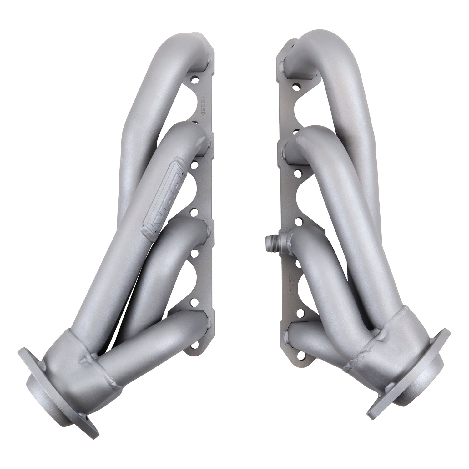BBK Performance Parts 1525 - 1994-1995 MUSTANG 5.0 1-5/8 SHORTY UN EQUAL LENGTH HEADERS (TITANIUM CERAMIC) 5