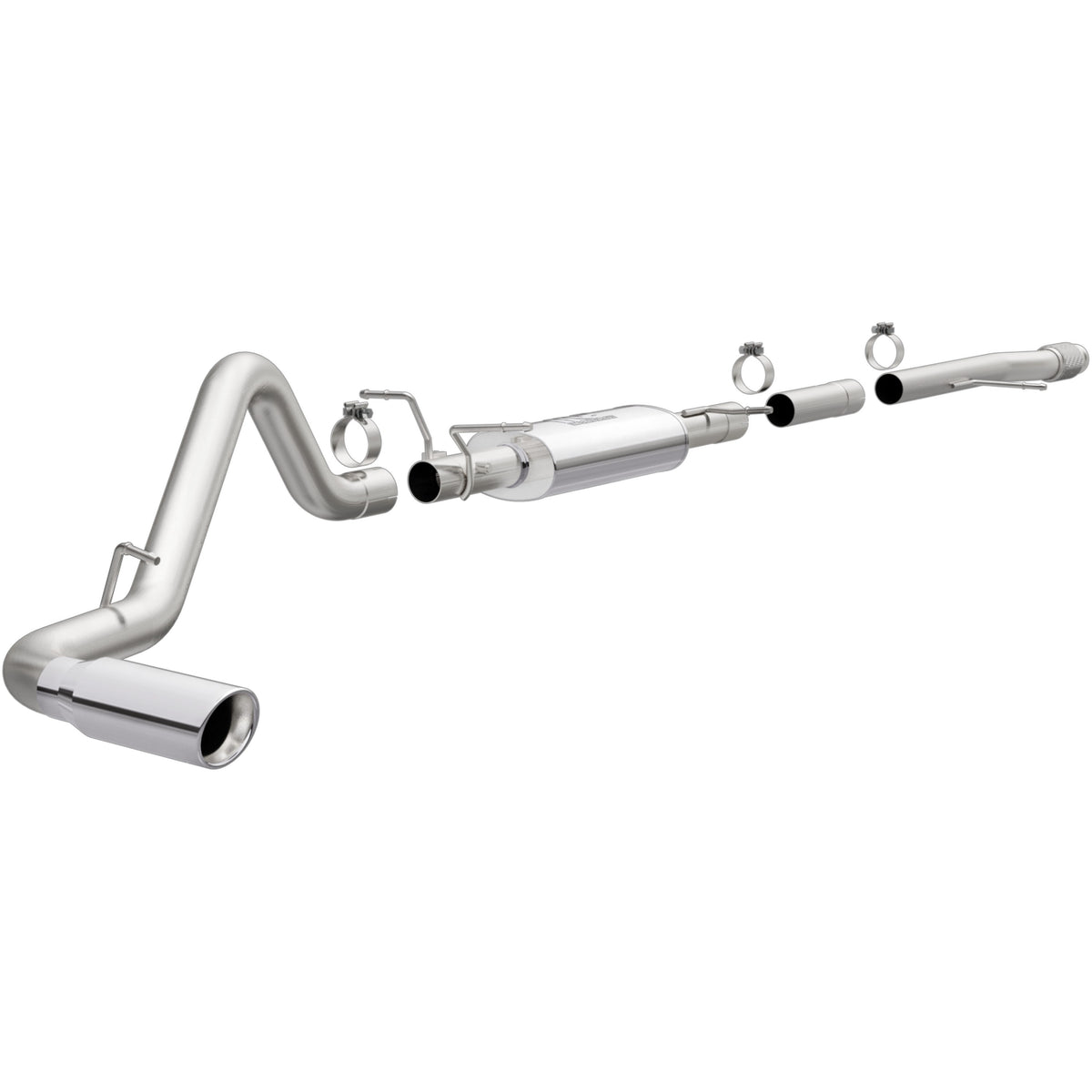 MagnaFlow Exhaust Products 15267 - Street Series Polished Cat-Back System 5