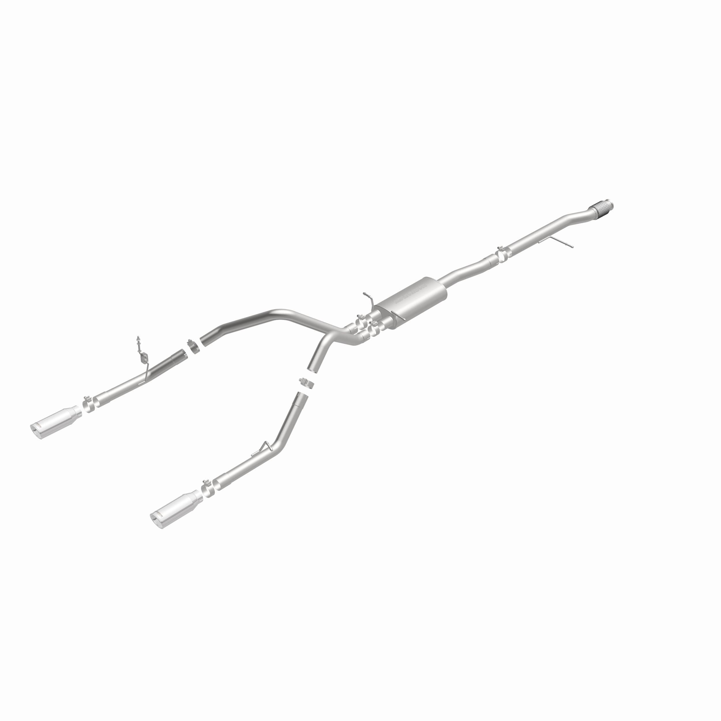 MagnaFlow Exhaust Products 15268 - Street Series Polished Cat-Back System 5