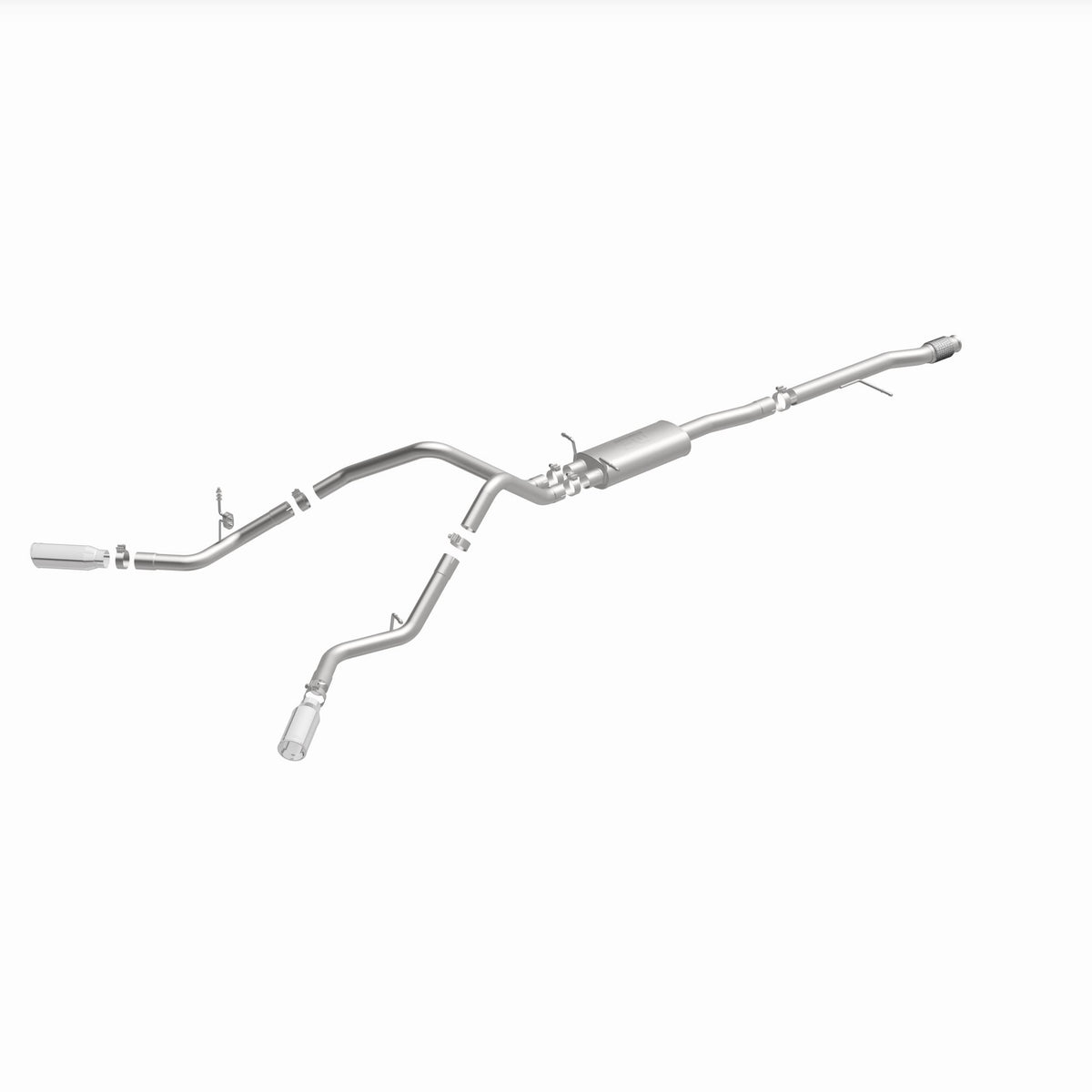 MagnaFlow Exhaust Products 15269 - Street Series Polished Cat-Back System 1