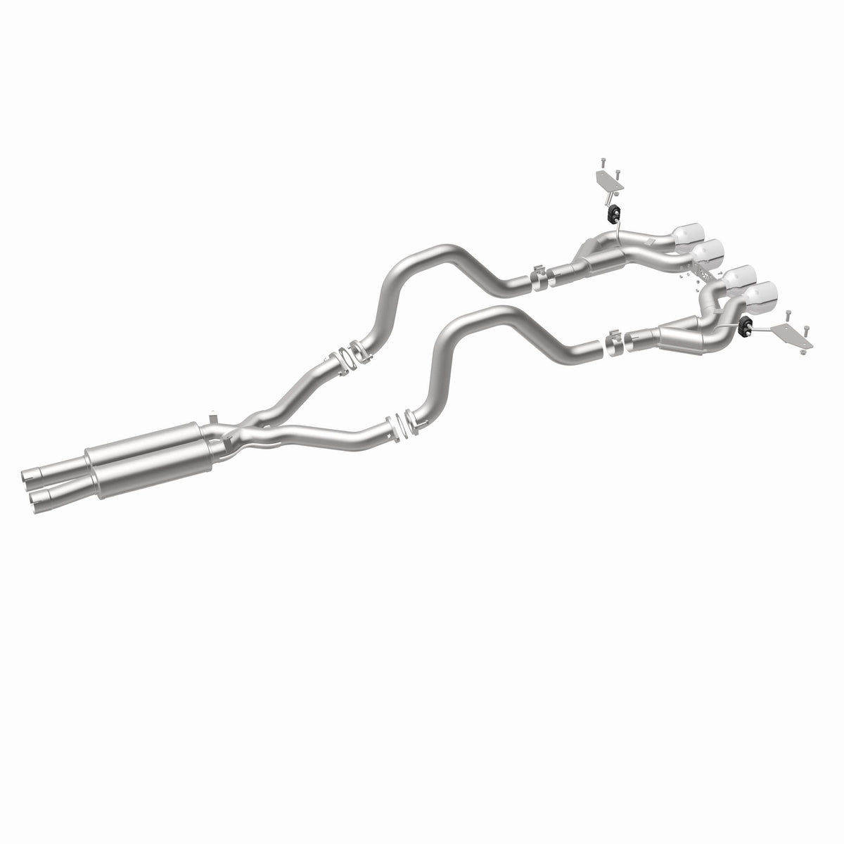MagnaFlow Exhaust Products 15281 - Competition Series Stainless 2.5 in Cat-Back 2