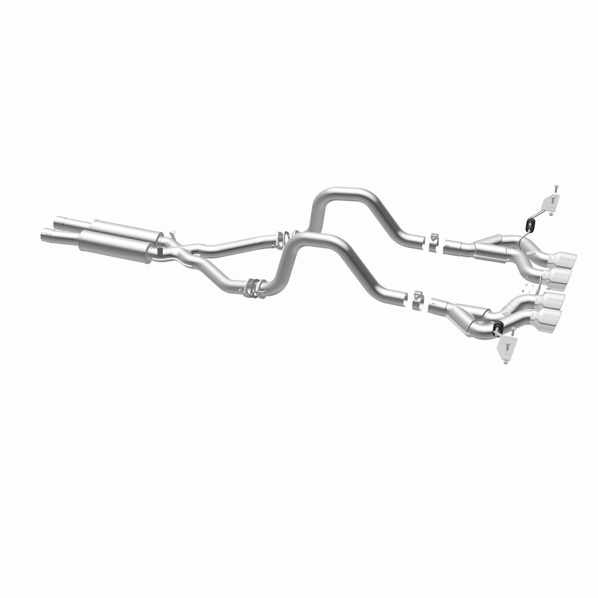 MagnaFlow Exhaust Products 15281 - Competition Series Stainless 2.5 in Cat-Back 4