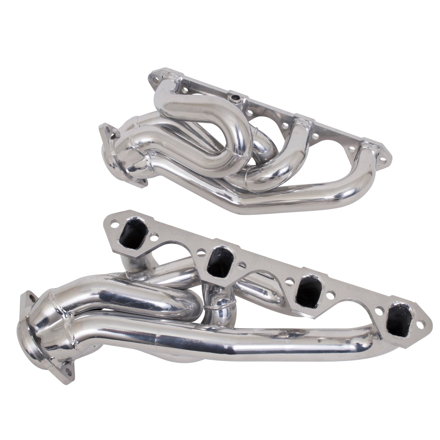 BBK Performance Parts 15290 - 1994-95 MUSTANG 5.0 1-5/8 SHORTY EQUAL LENGTH HEADERS (POLISHED SILVER CERAMIC) 3