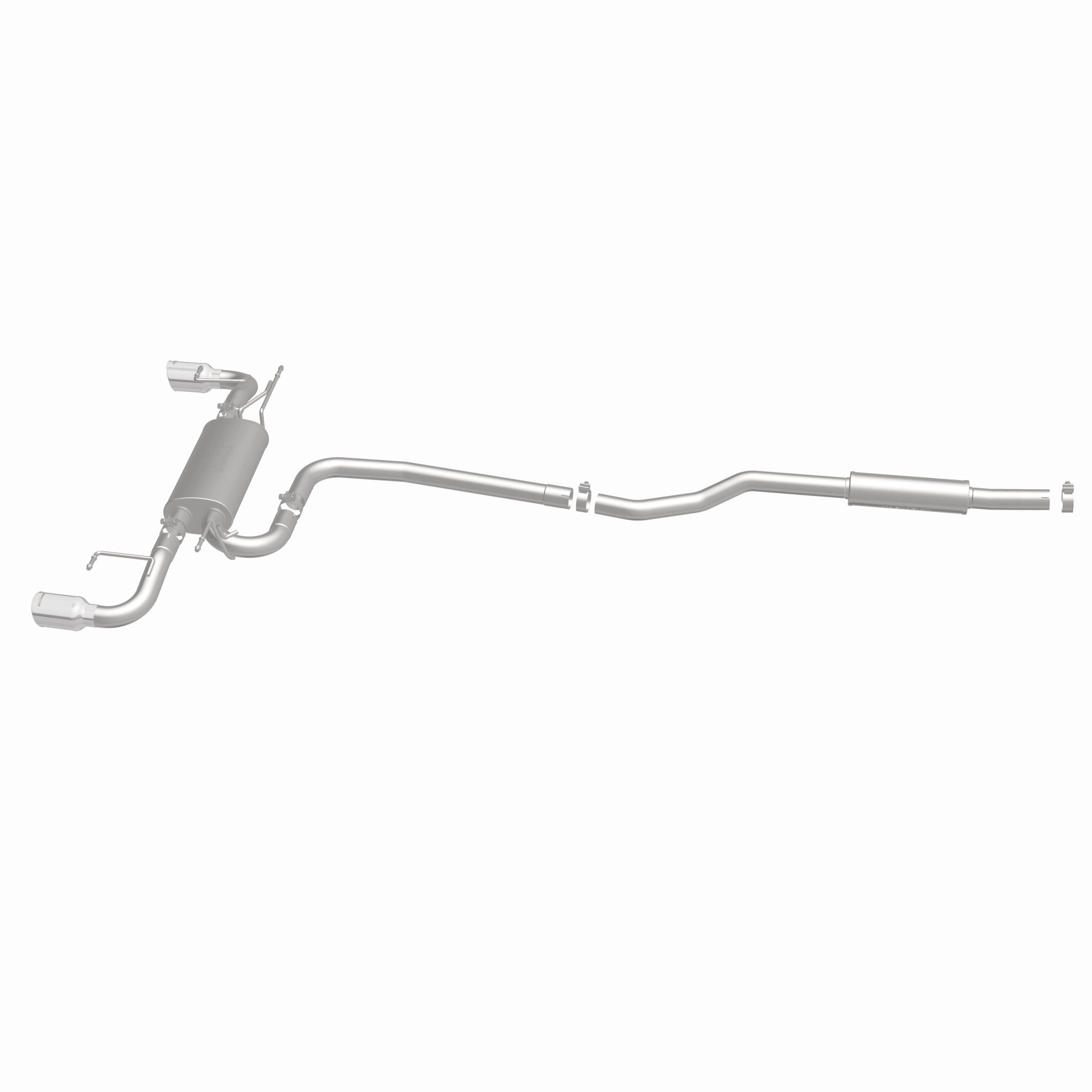 MagnaFlow Exhaust Products 15294 - Street Series Polished Cat-Back System 1