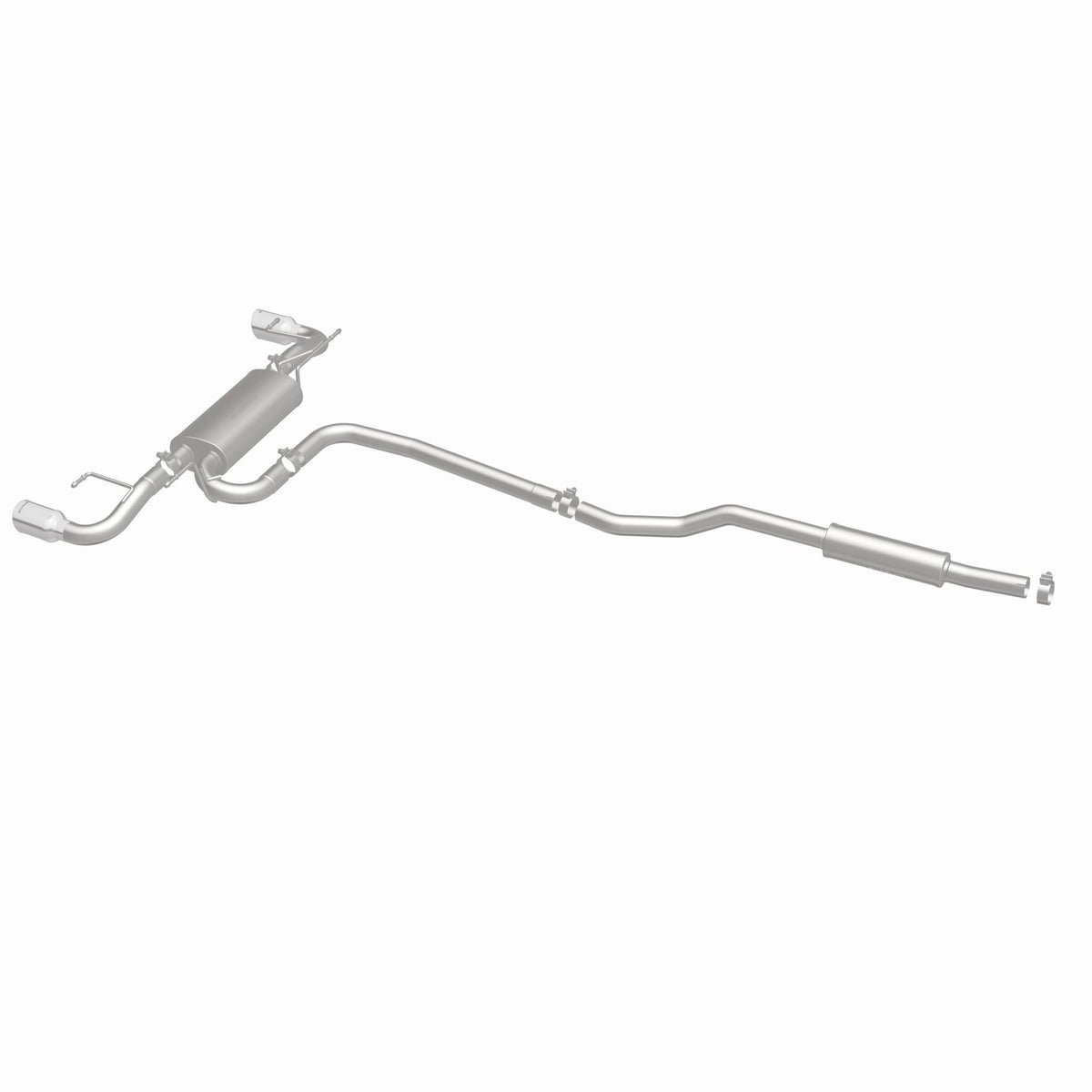 MagnaFlow Exhaust Products 15294 - Street Series Polished Cat-Back System 2