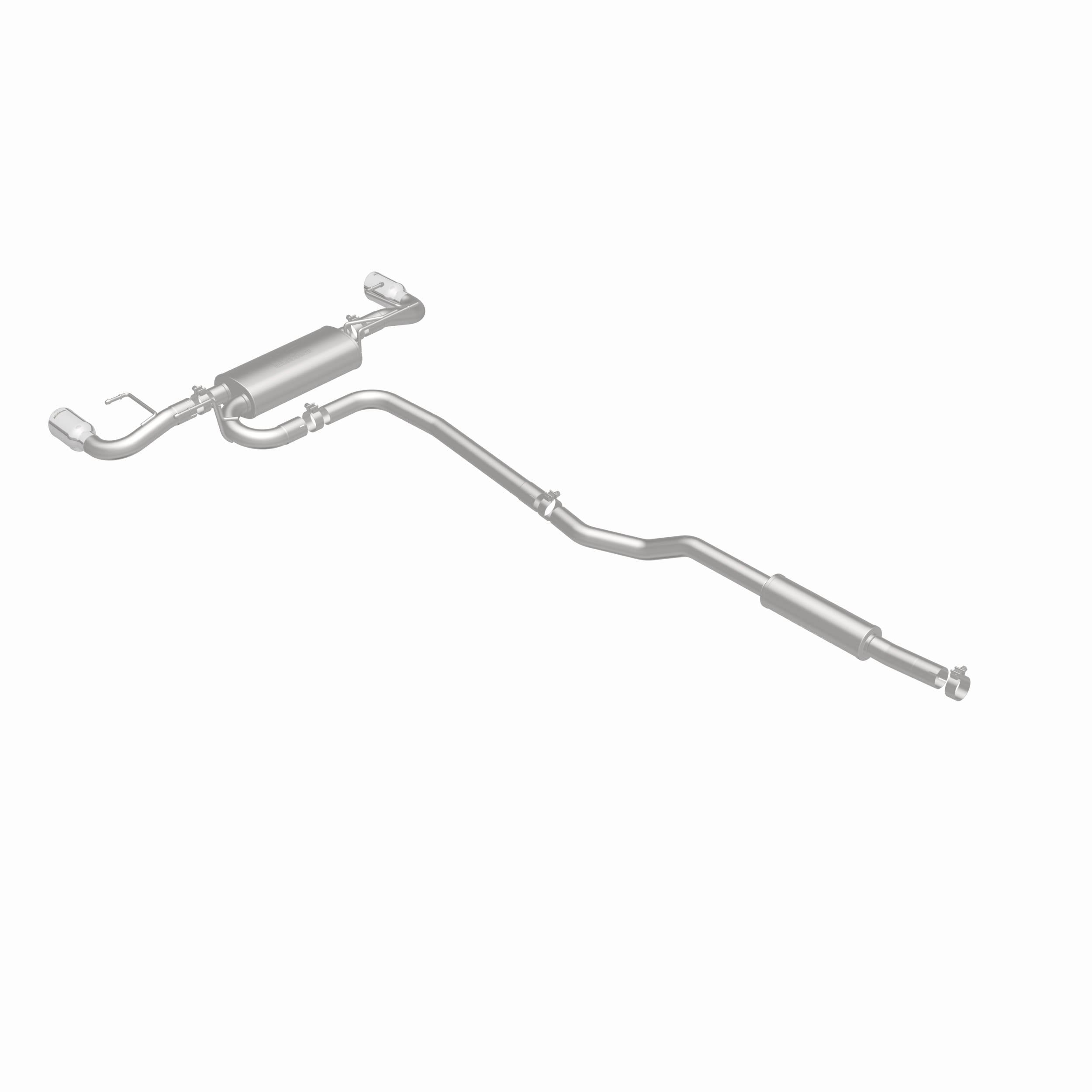 MagnaFlow Exhaust Products 15294 - Street Series Polished Cat-Back System 3