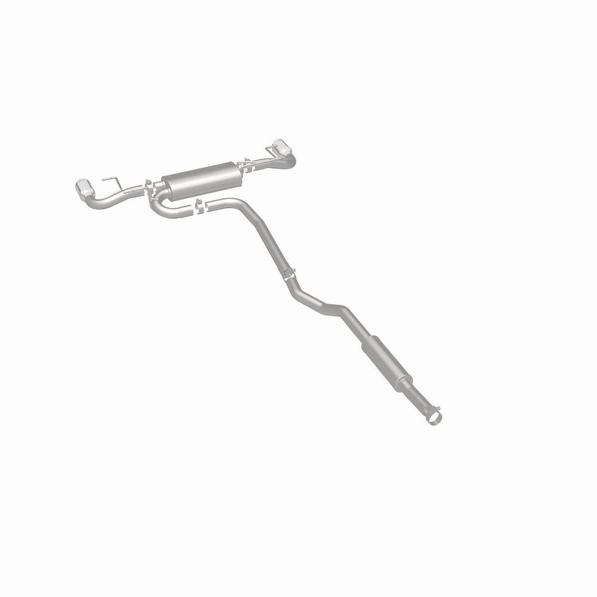 MagnaFlow Exhaust Products 15294 - Street Series Polished Cat-Back System 4