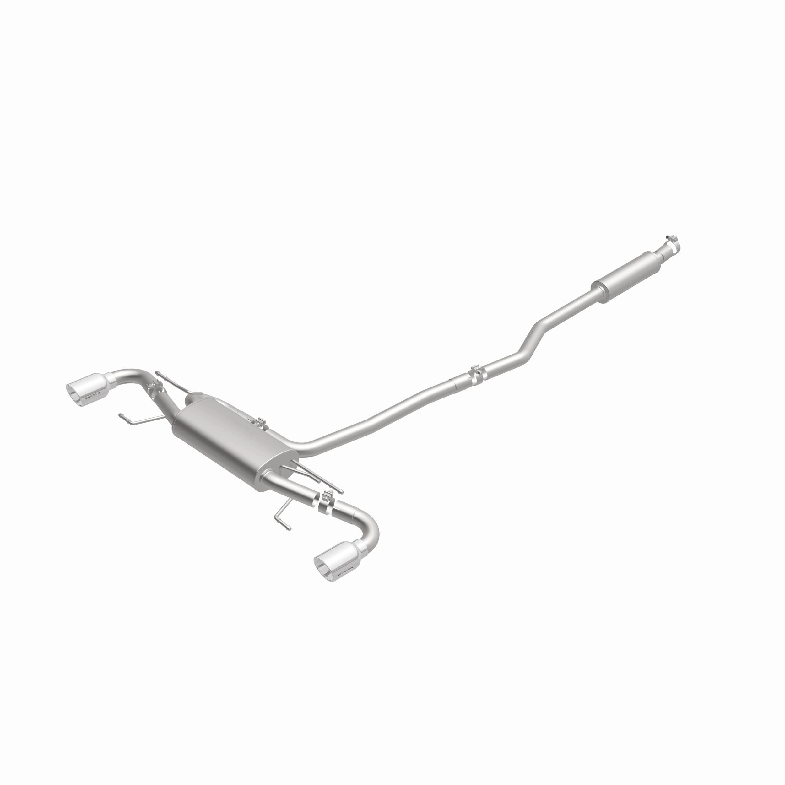 MagnaFlow Exhaust Products 15297 - Street Series Polished Cat-Back System 1