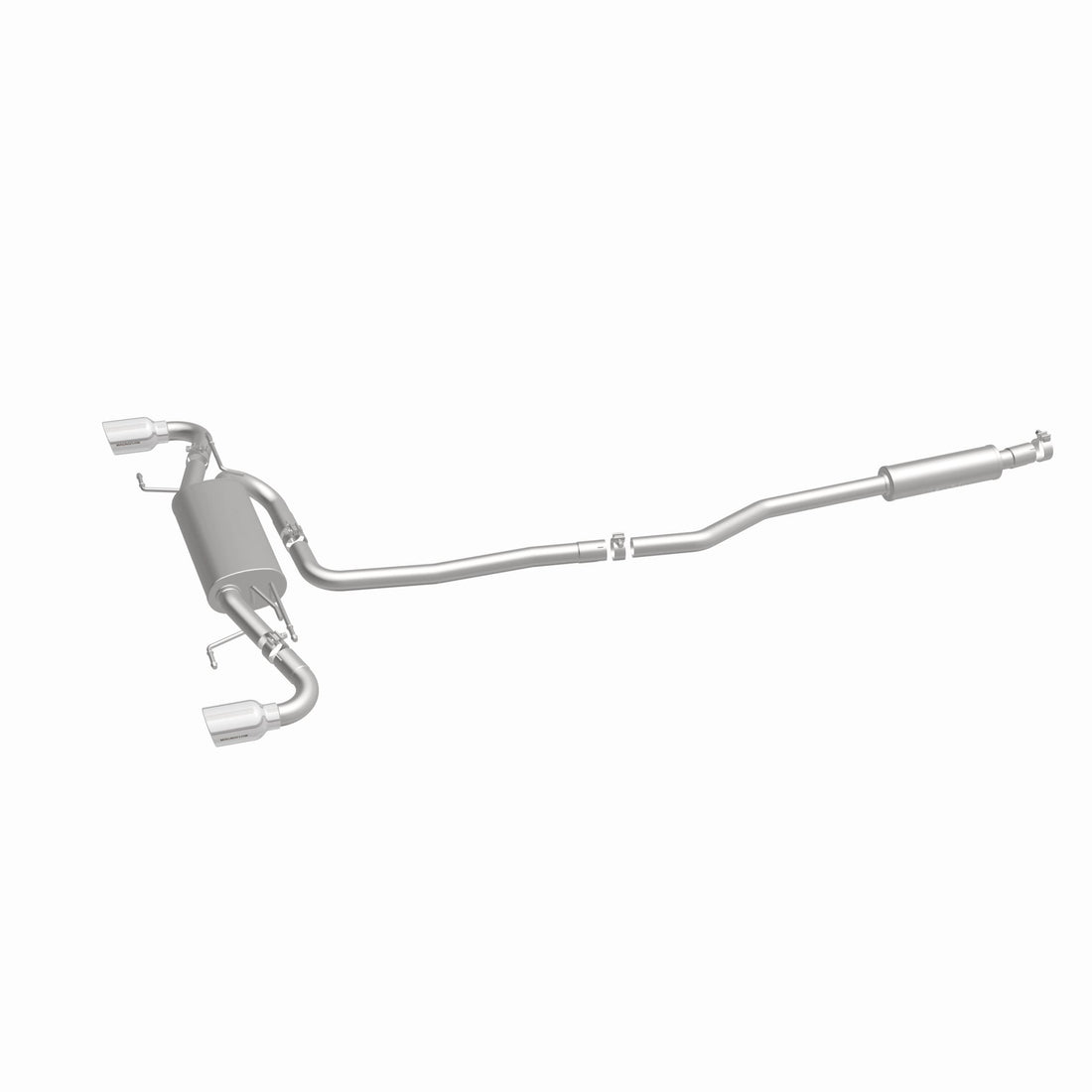 MagnaFlow Exhaust Products 15297 - Street Series Polished Cat-Back System 5